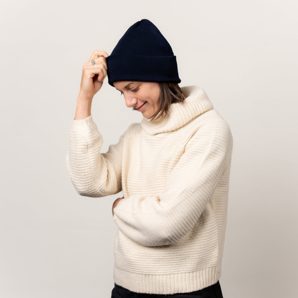 Merino Strickmütze Unisex