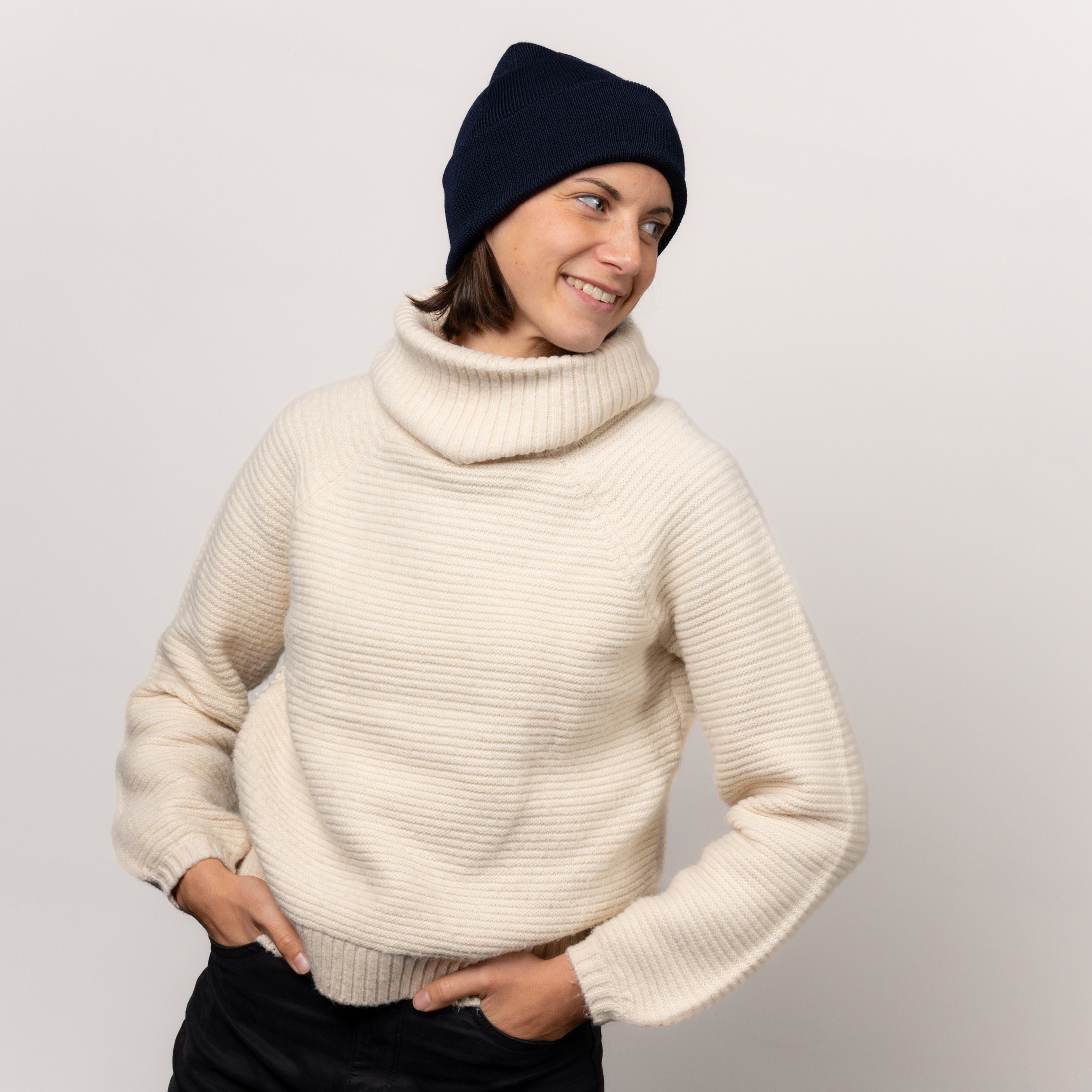 Merino Strickmütze Unisex