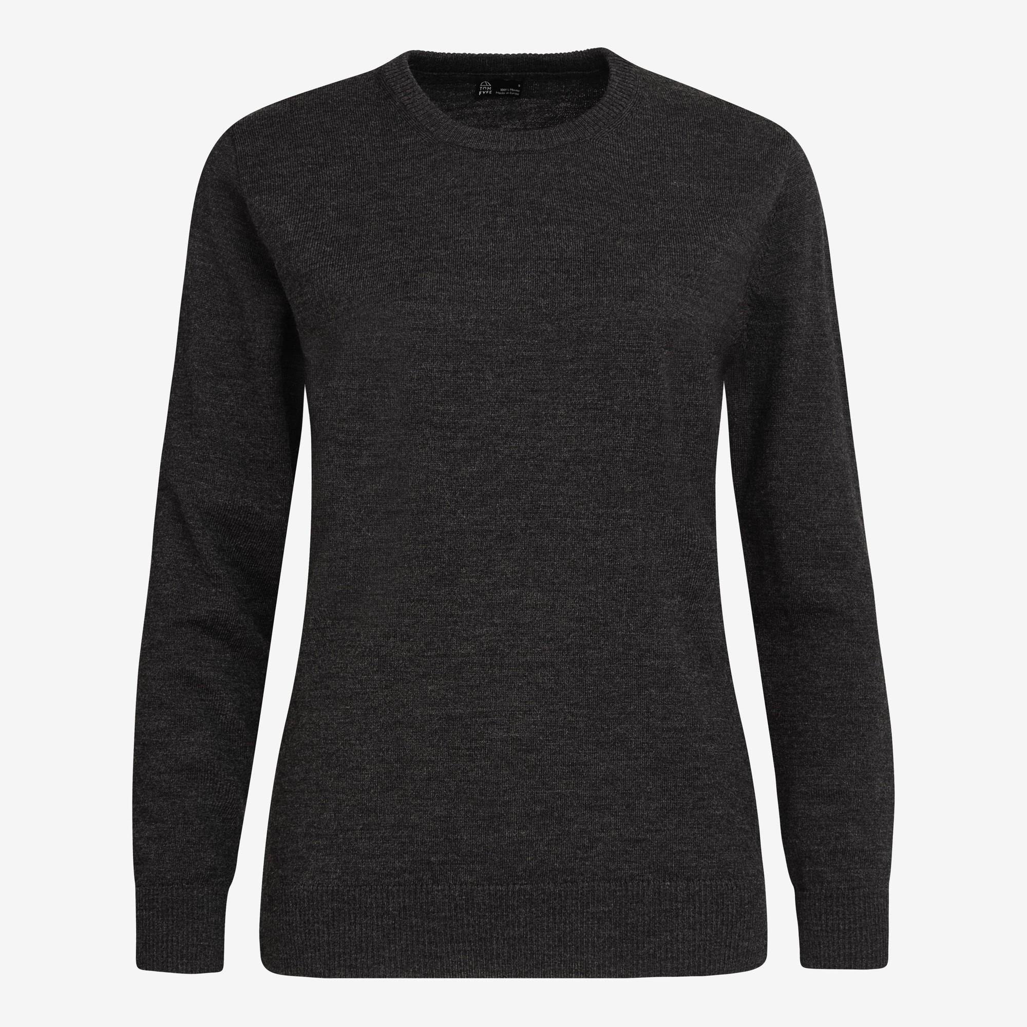 Merino Rundhals-Pullover Damen