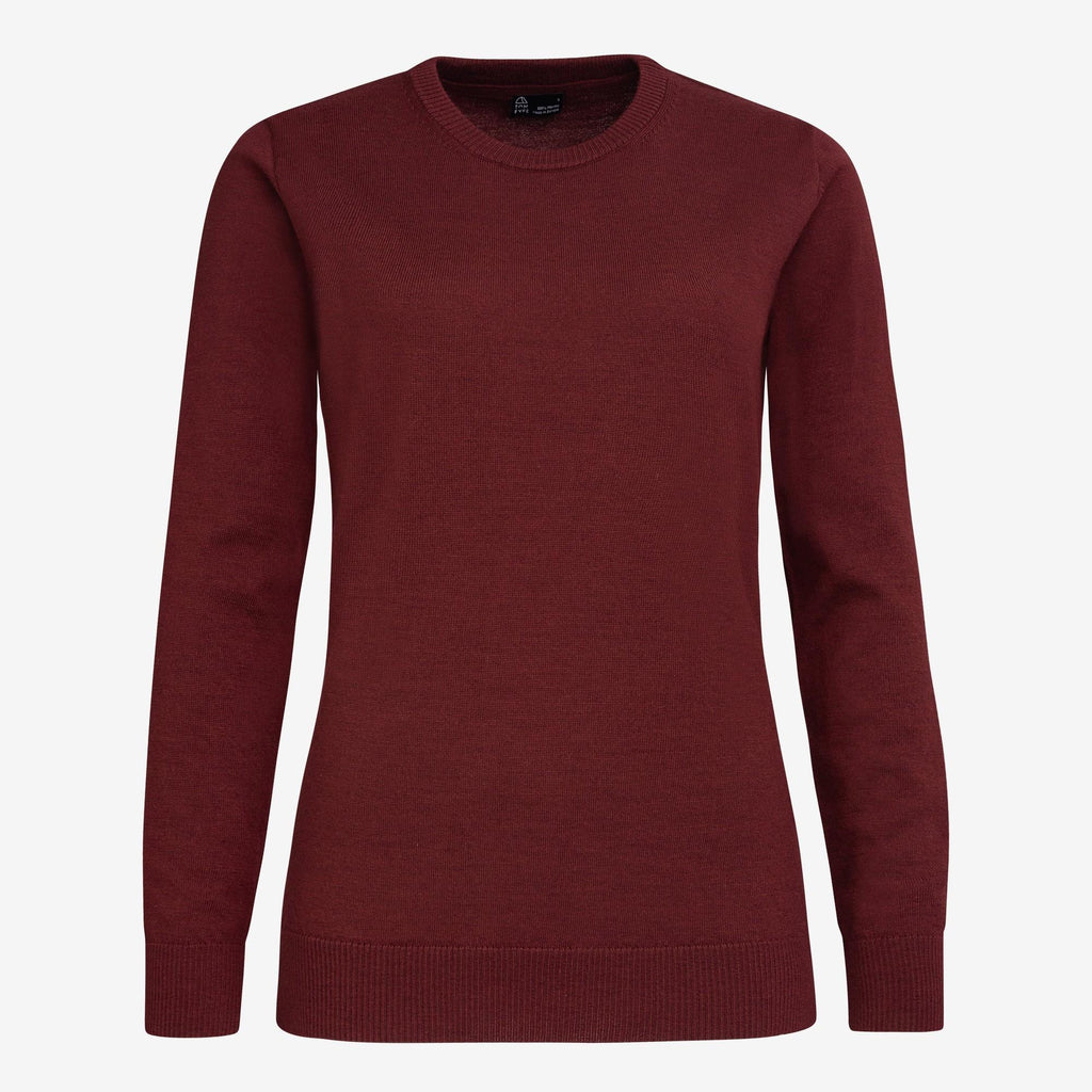 Merino Rundhals-Pullover Damen