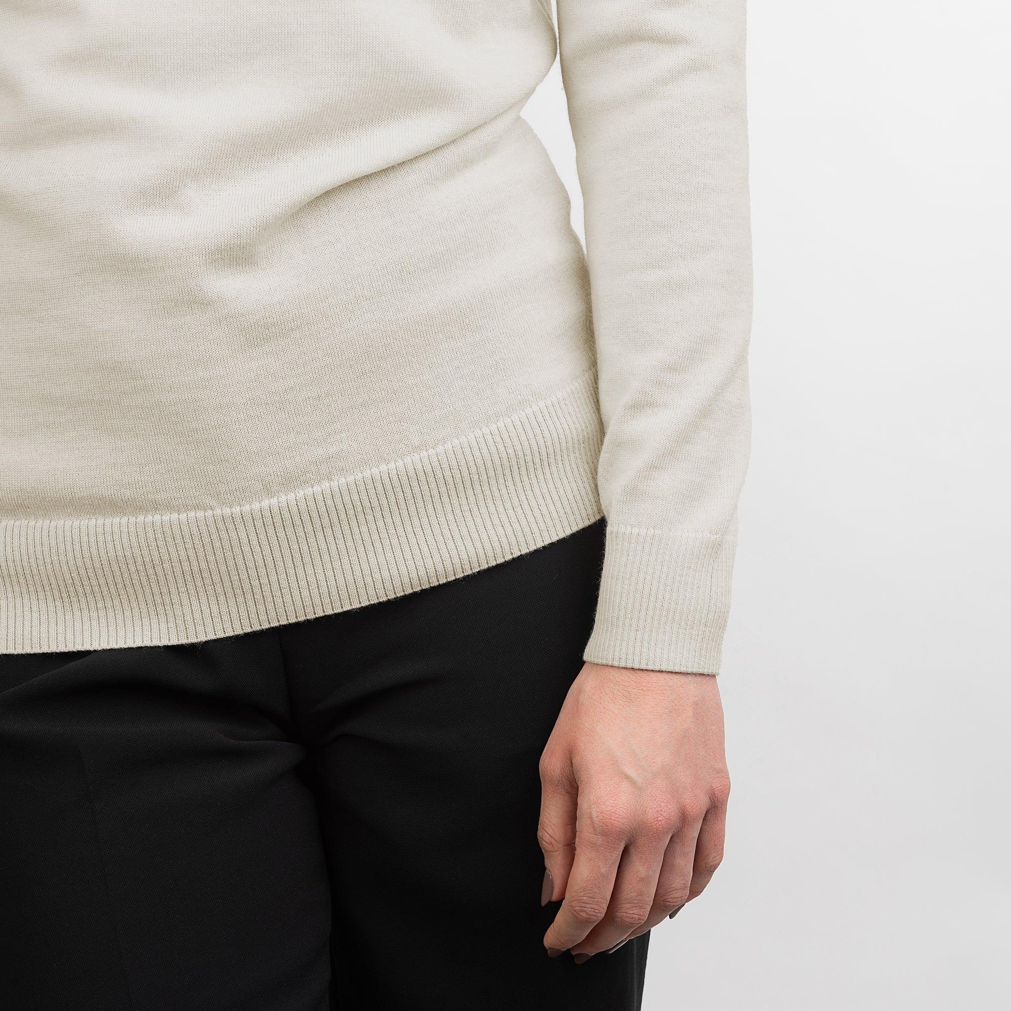 Merino Rundhals-Pullover Damen