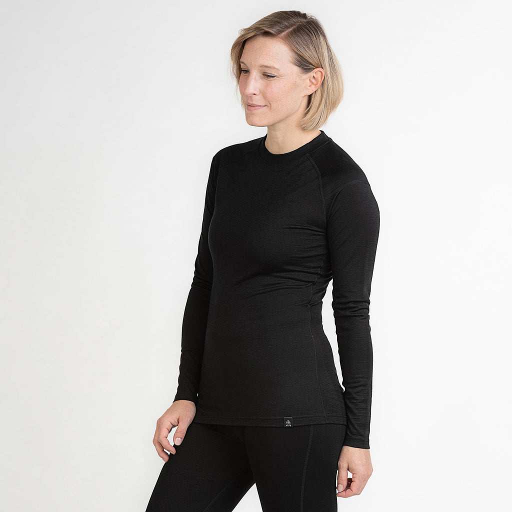 Merino Activewear Langarm Damen