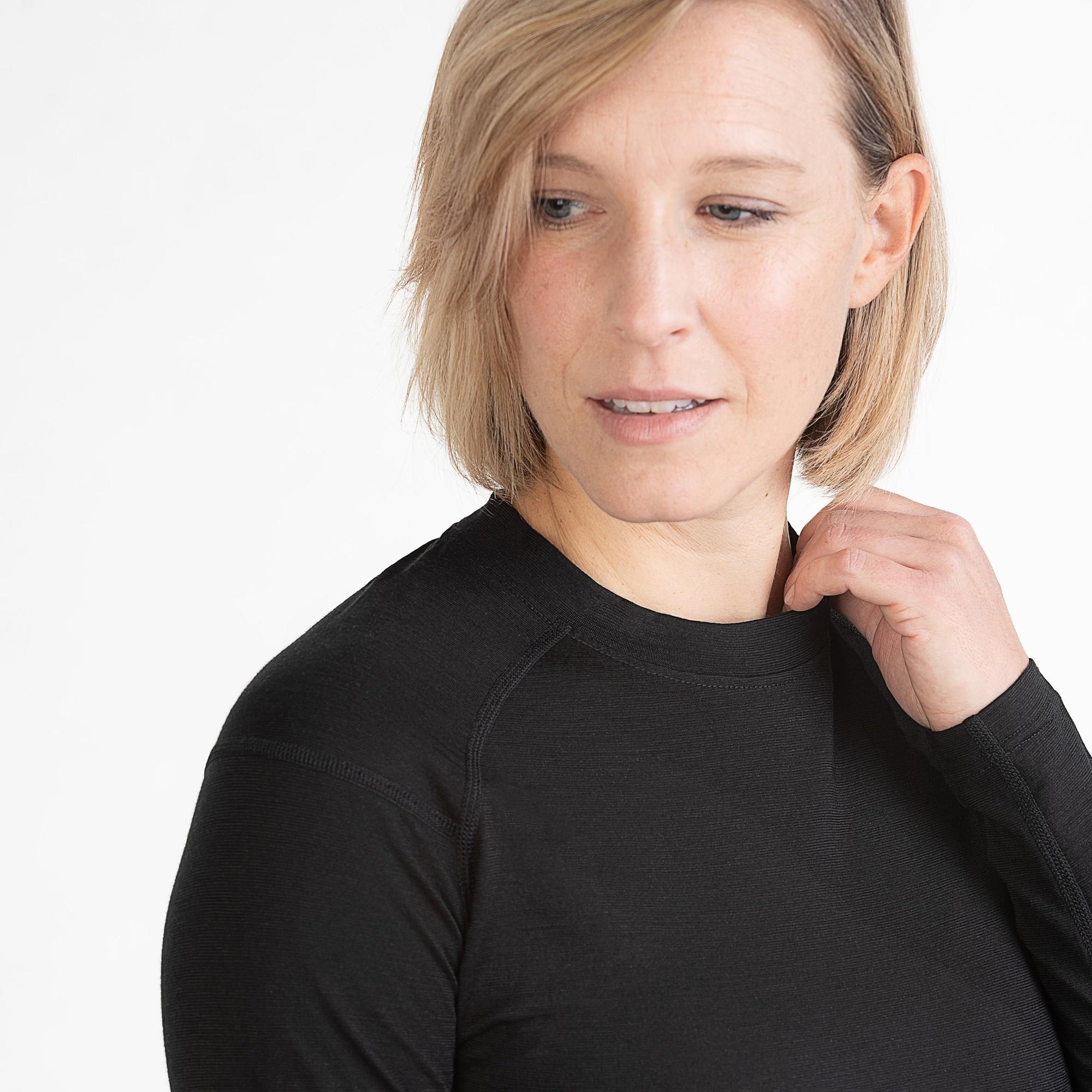 Merino Activewear Langarm Damen