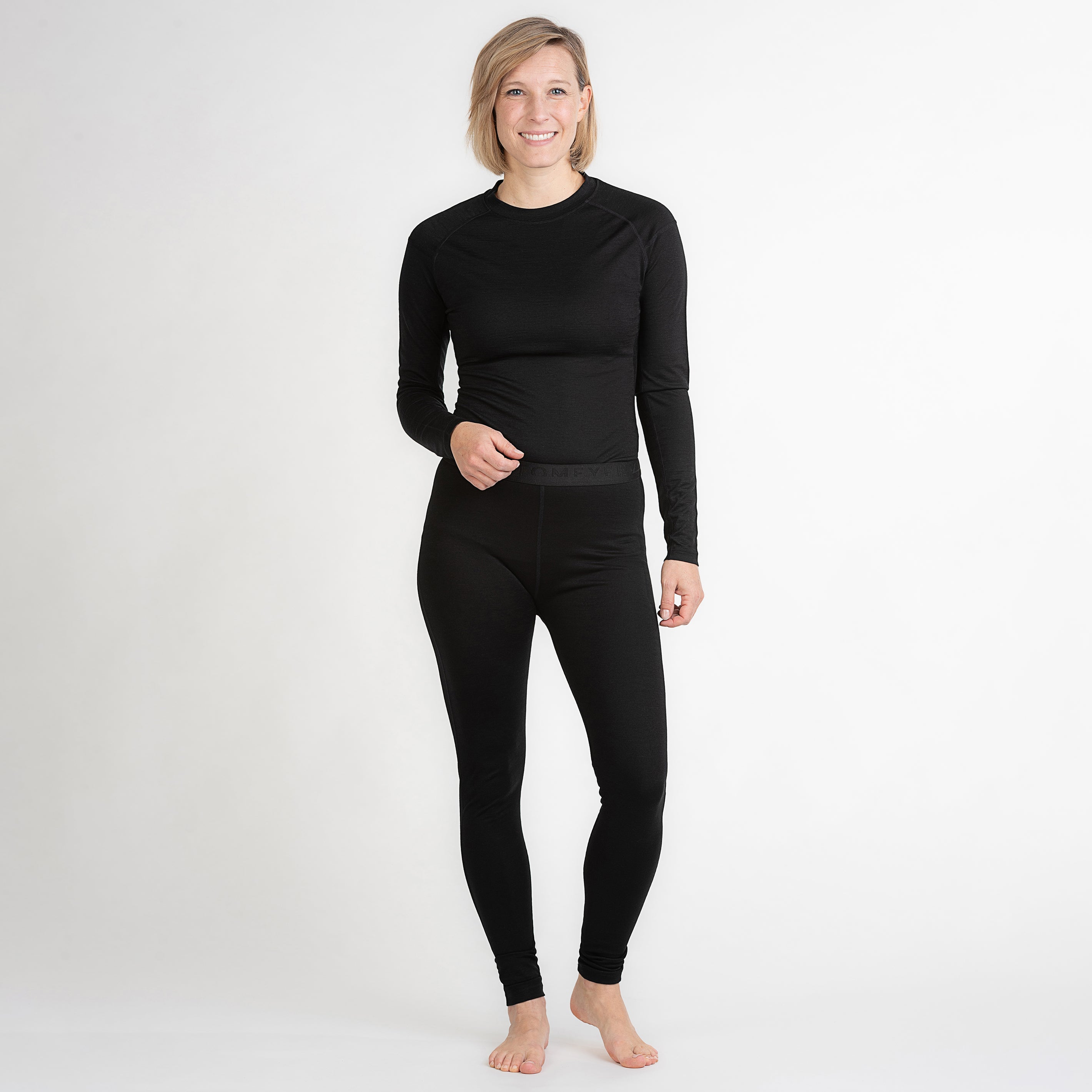 Merino Activewear Langarm Damen