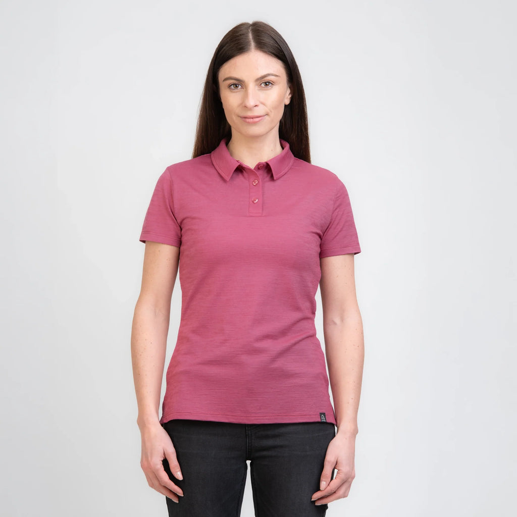 Merino Polo-Shirt Damen