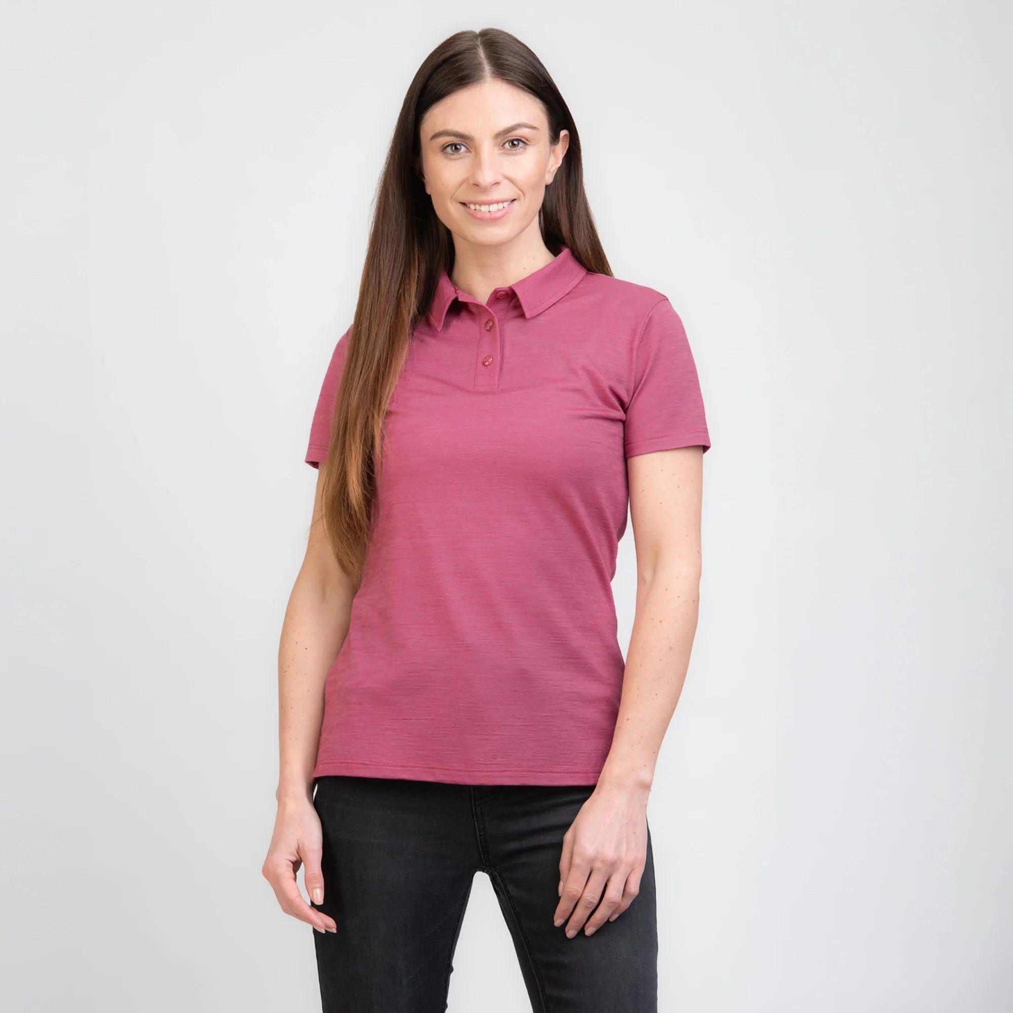 Merino Polo-Shirt Damen
