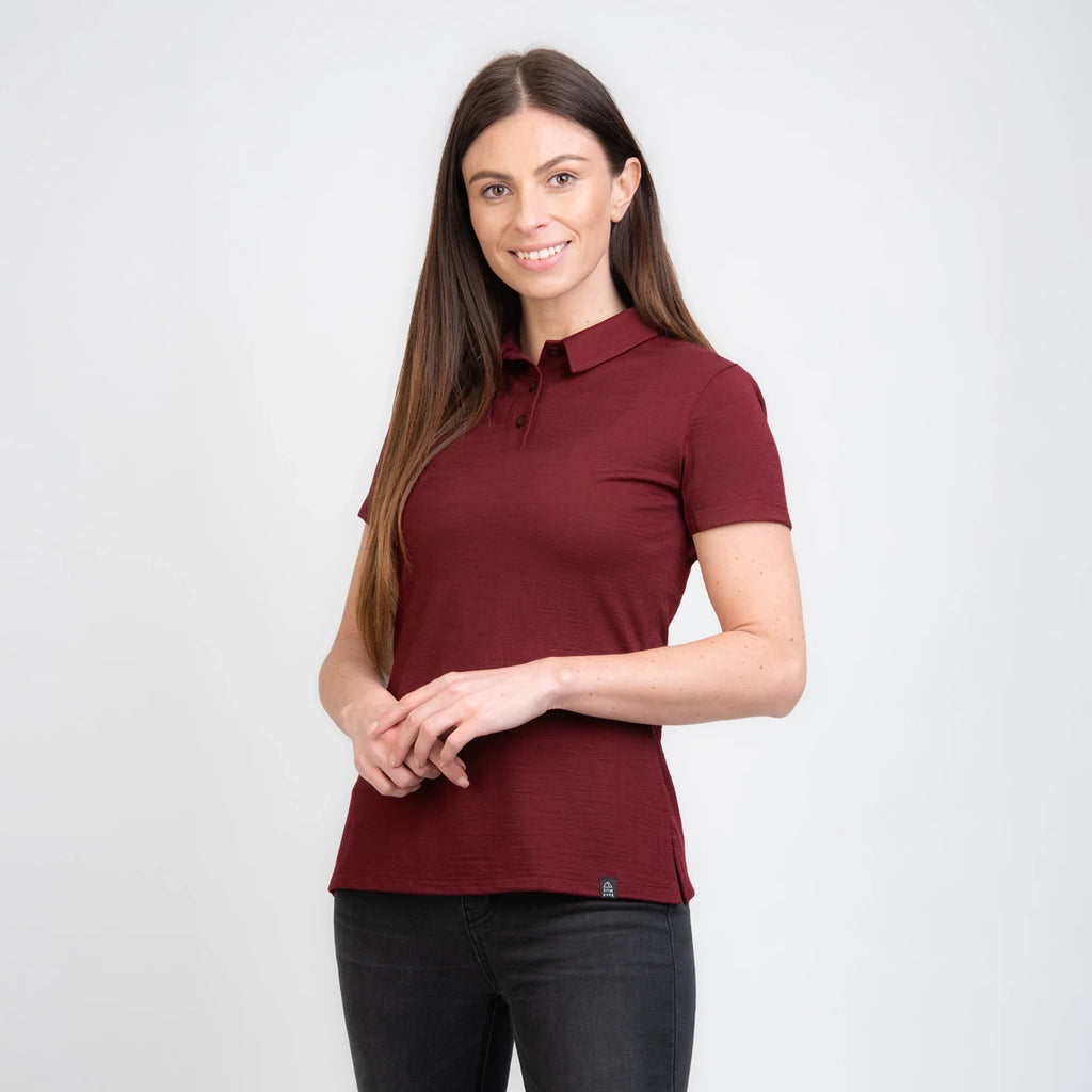 Merino Polo-Shirt Damen