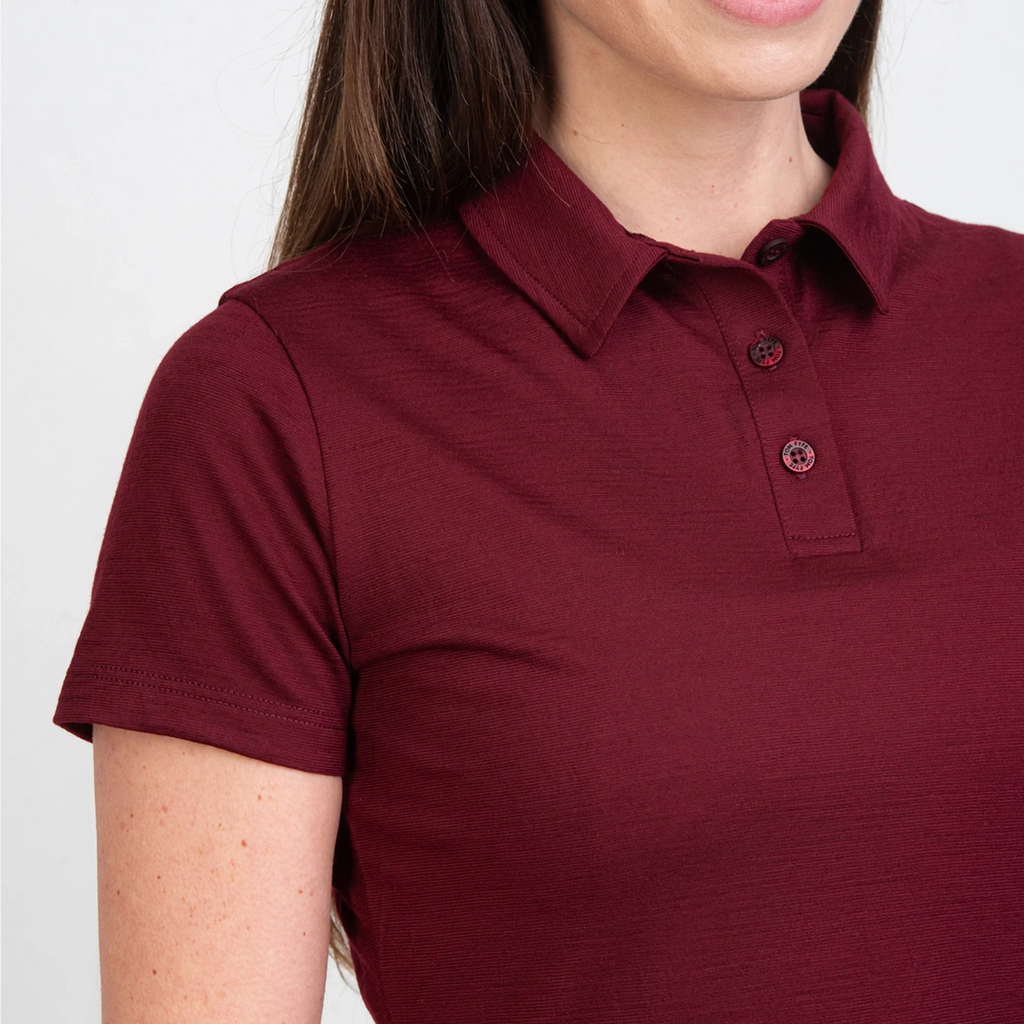 Merino Polo-Shirt Damen