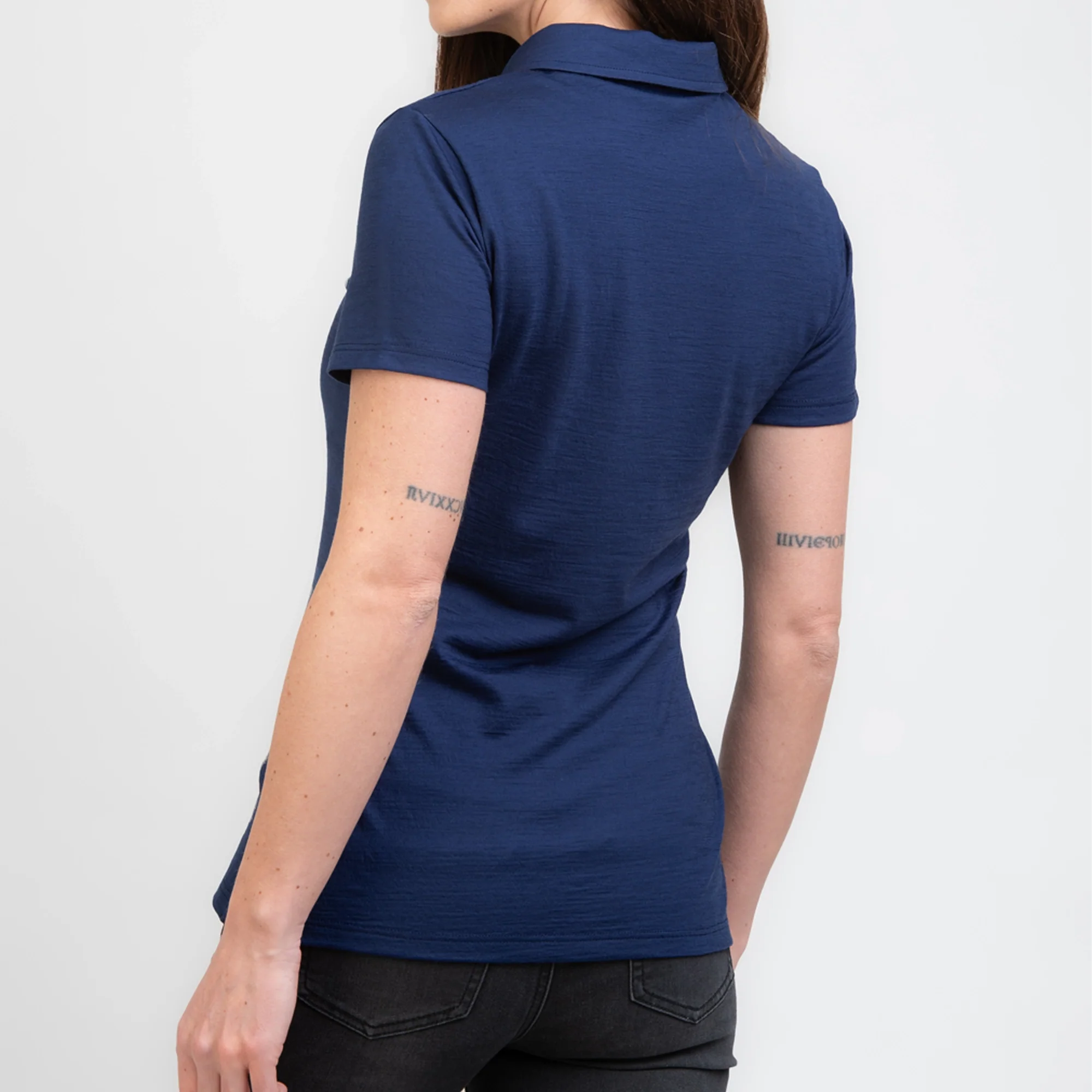 Merino Polo-Shirt Damen
