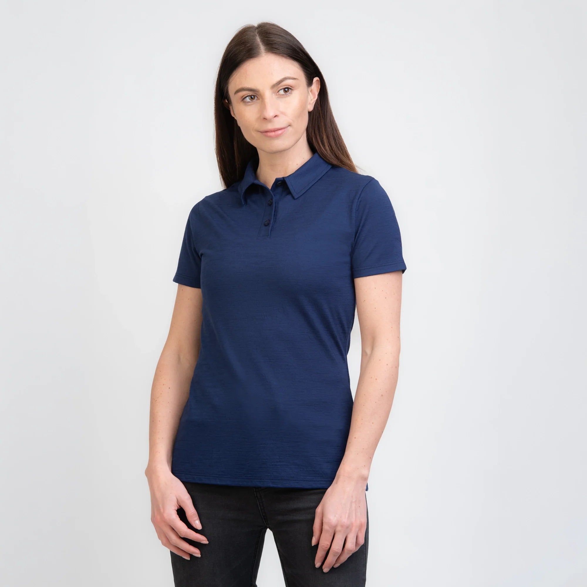 Merino Polo-Shirt Damen