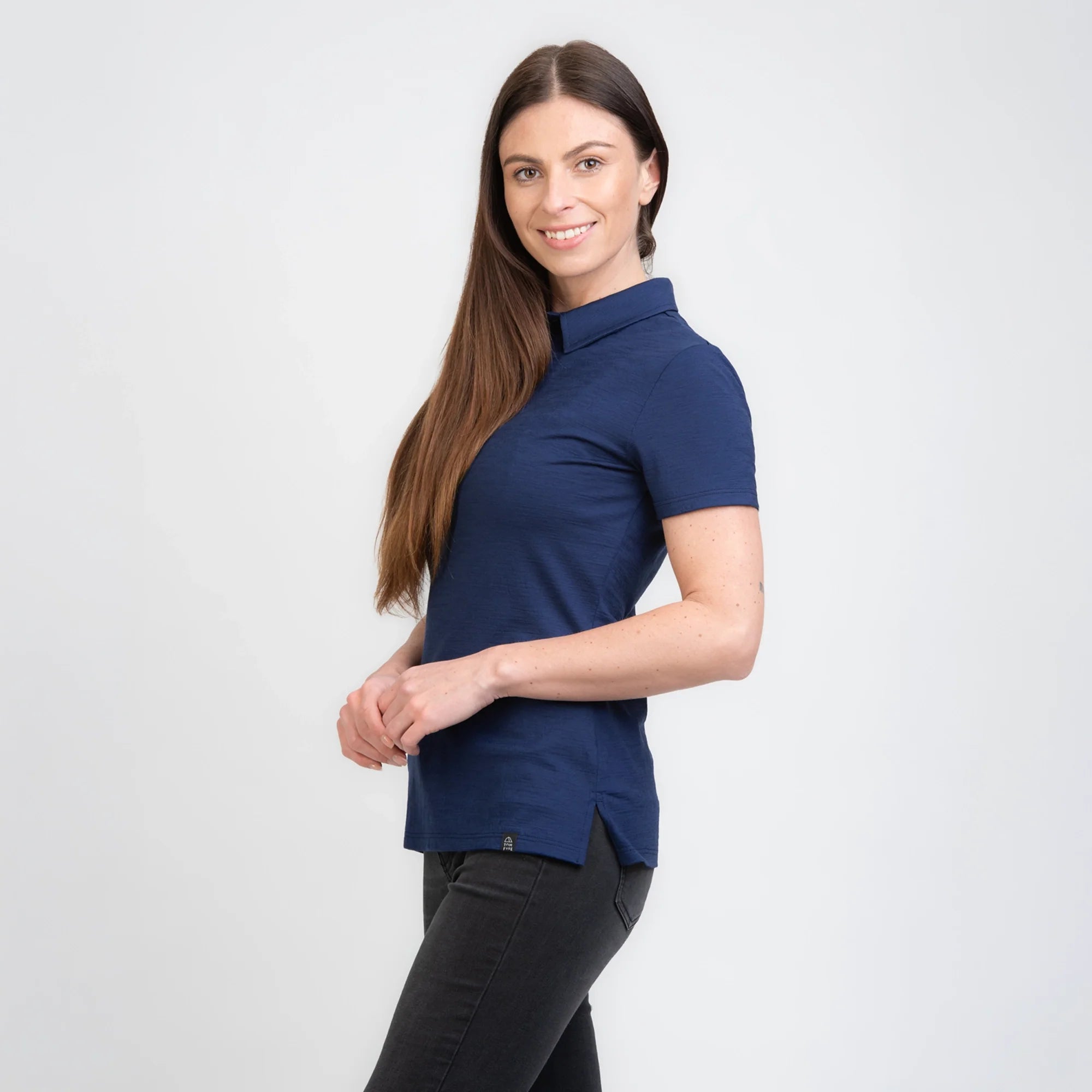 Merino Polo-Shirt Damen