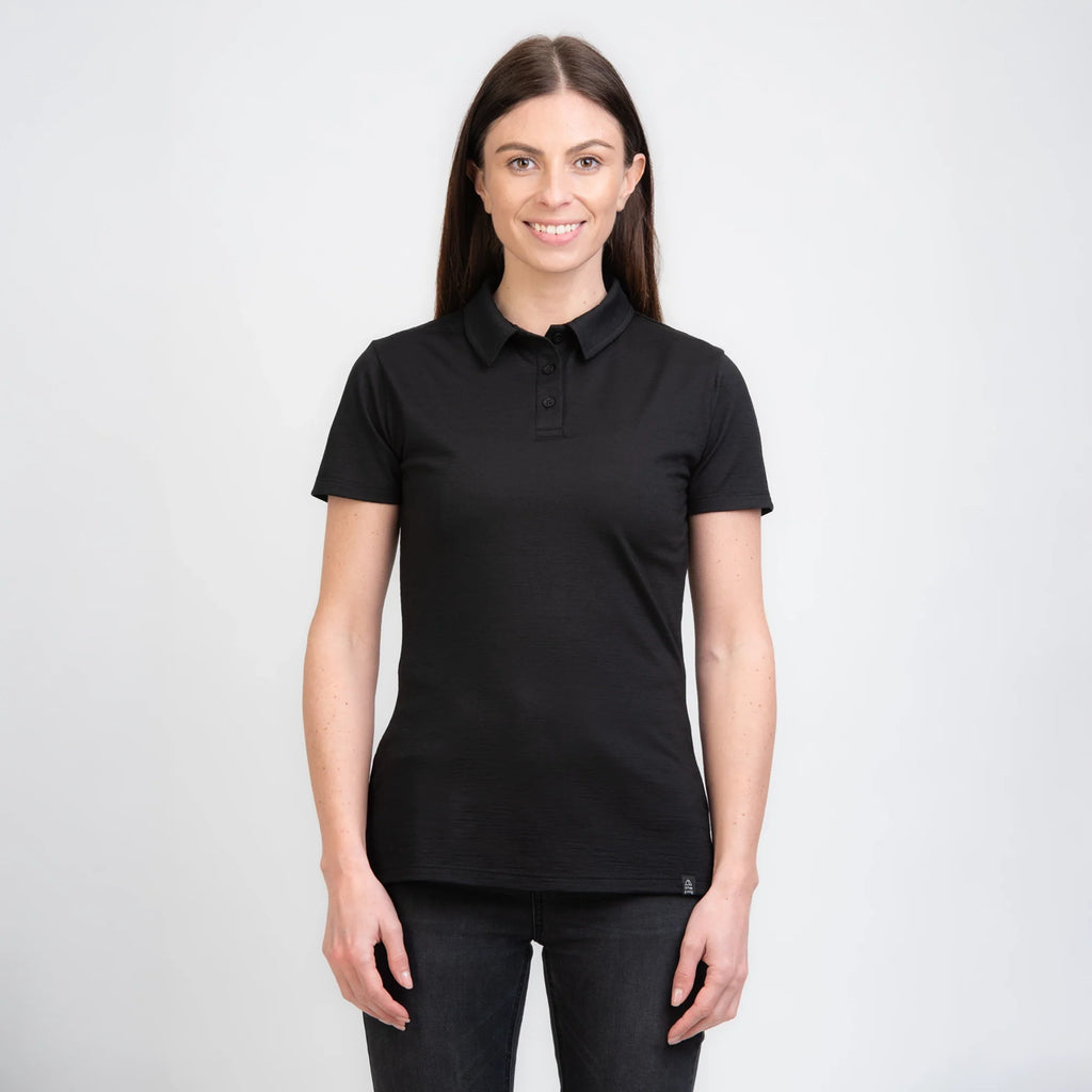 Merino Polo-Shirt Damen