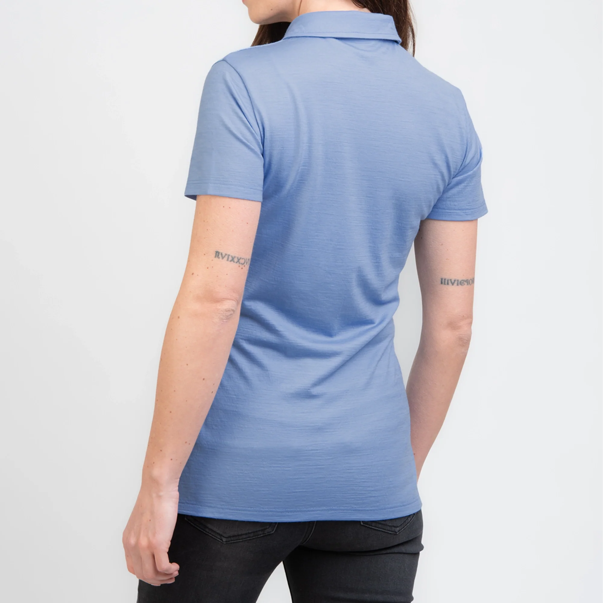 Merino Polo-Shirt Damen
