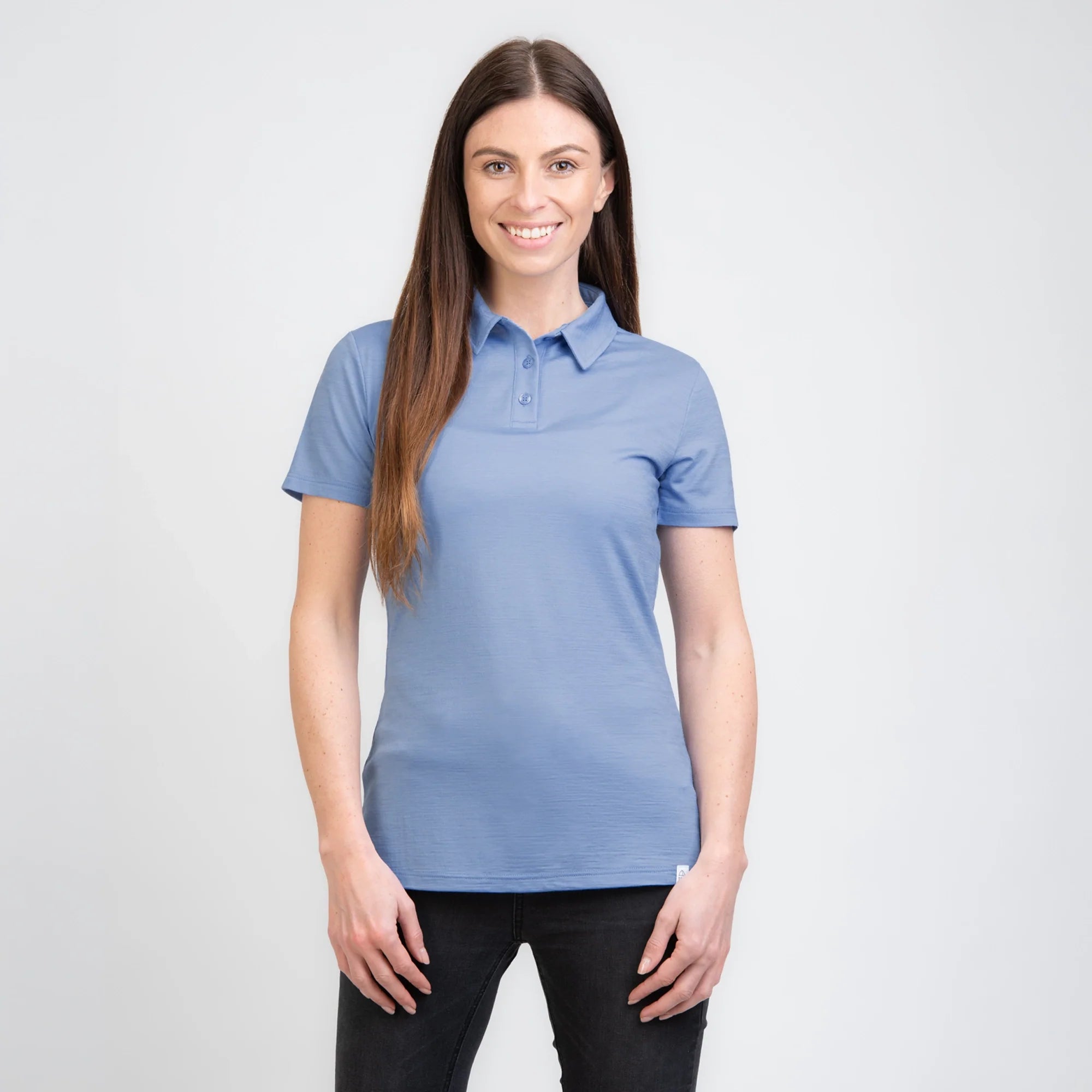 Merino Polo-Shirt Damen