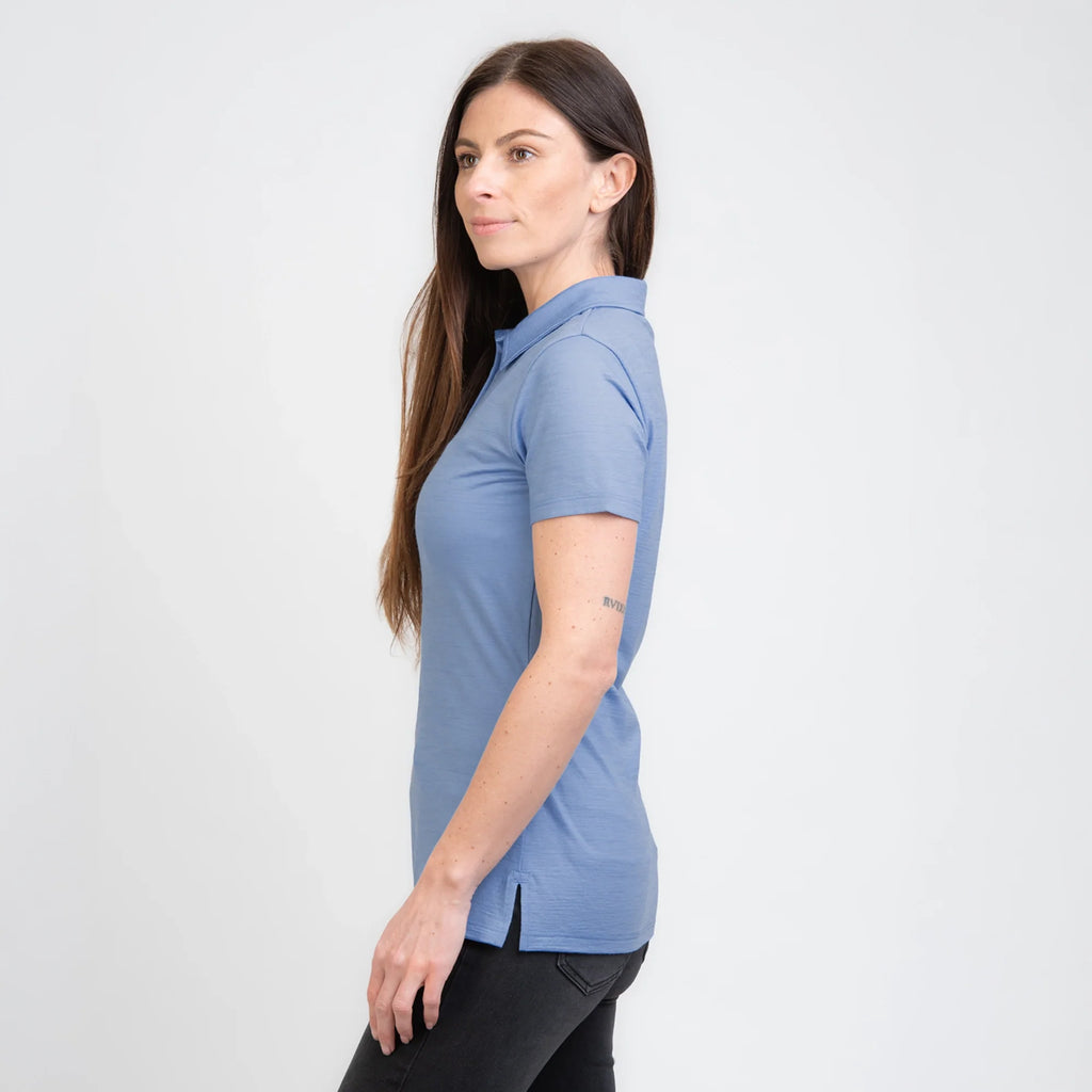 Merino Polo-Shirt Damen