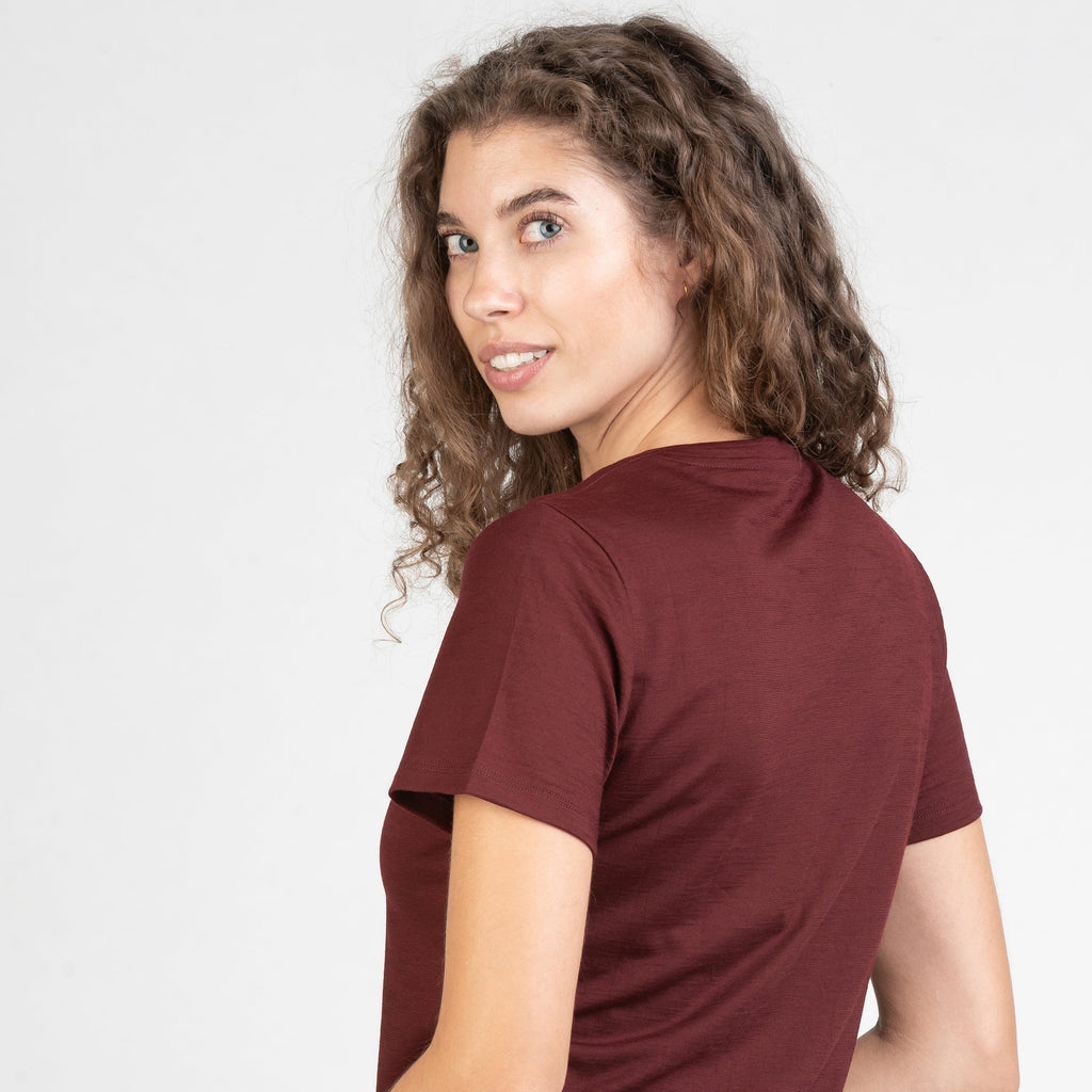 Merino T-Shirt Slim Fit Damen