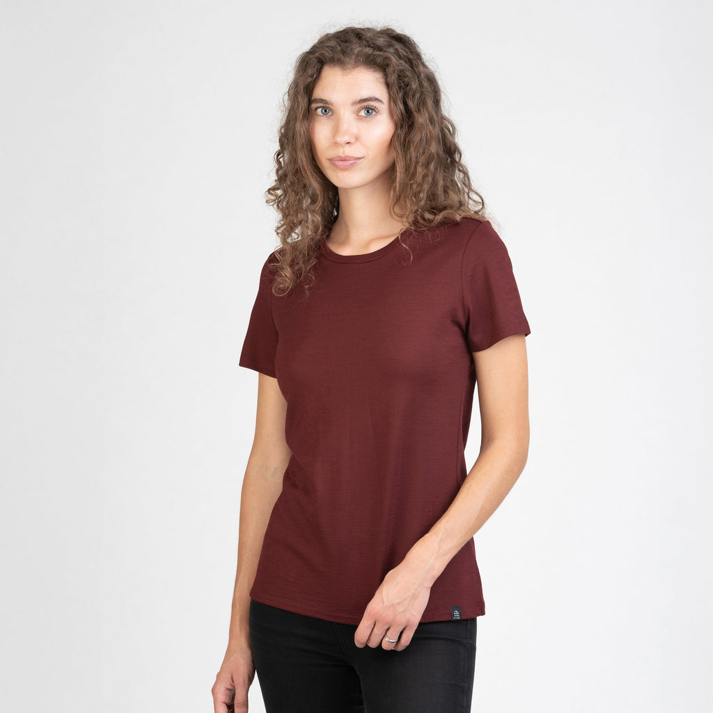 Merino T-Shirt Slim Fit Damen