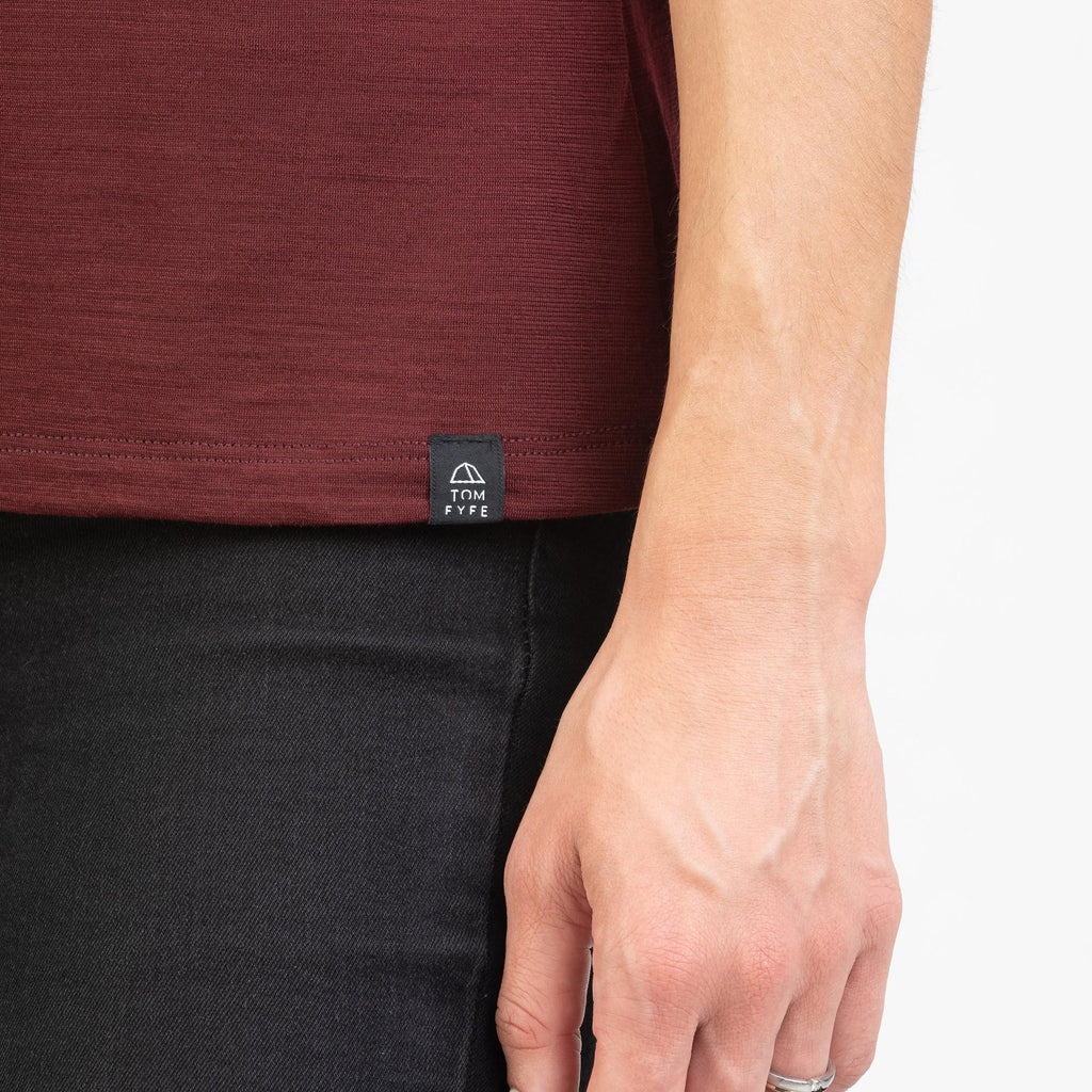 Merino T-Shirt Slim Fit Damen