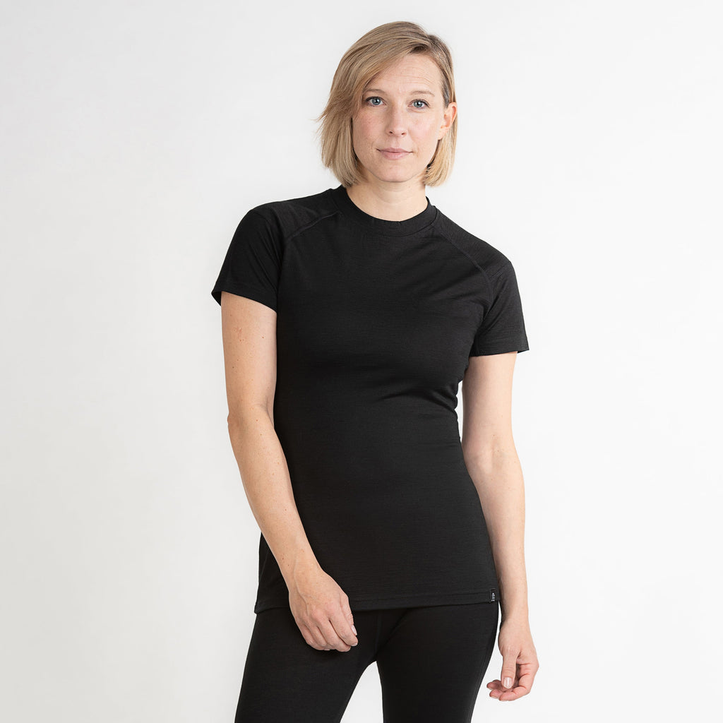 Merino Activewear Kurzarm Damen