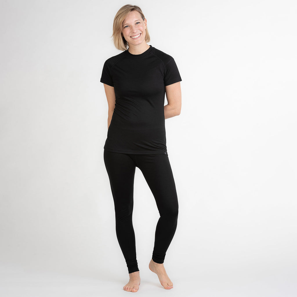 Merino Activewear Kurzarm Damen