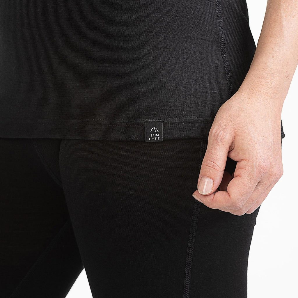 Merino Activewear Kurzarm Damen