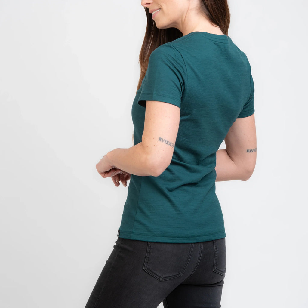 Merino T-Shirt Slim Fit Damen