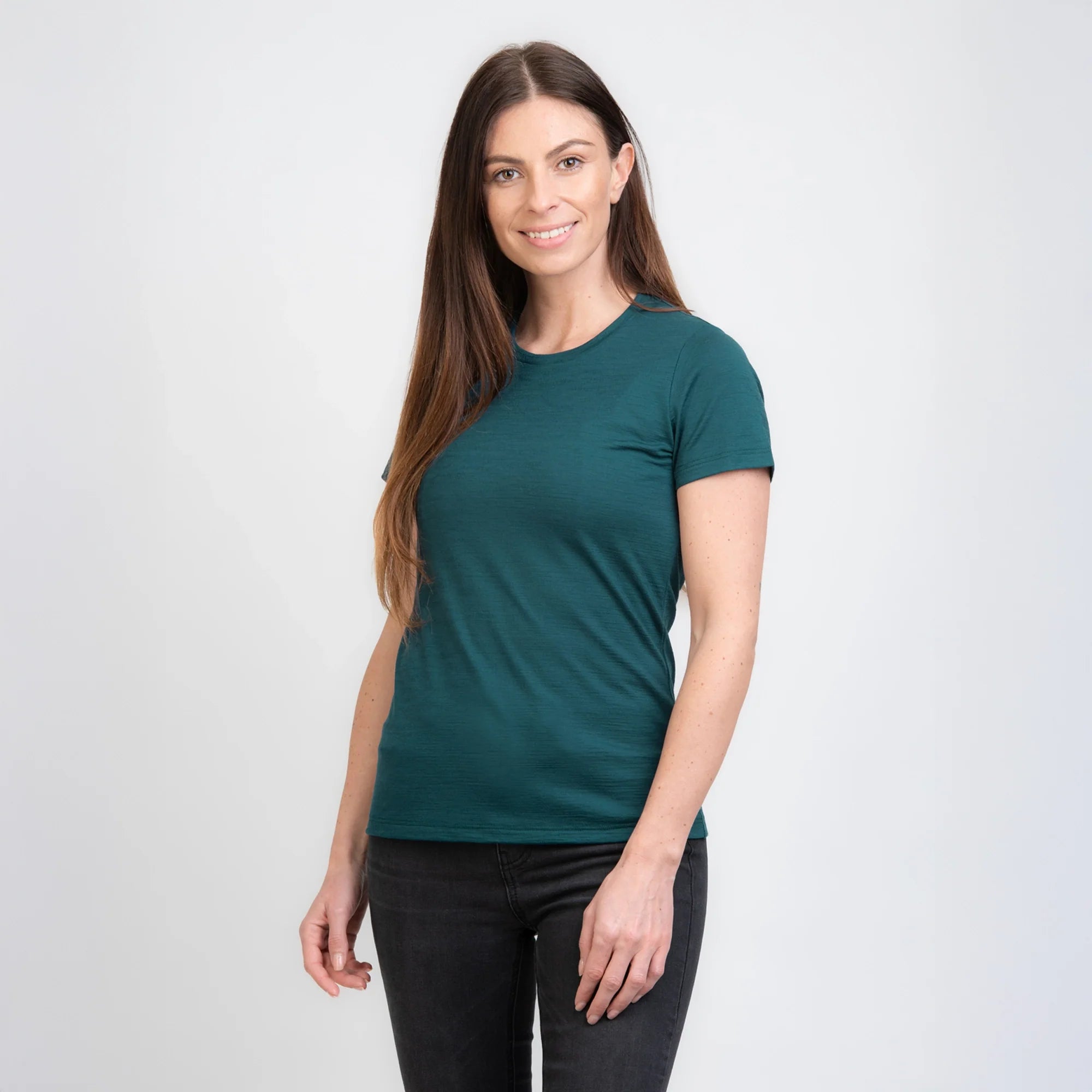 Merino T-Shirt Slim Fit Damen