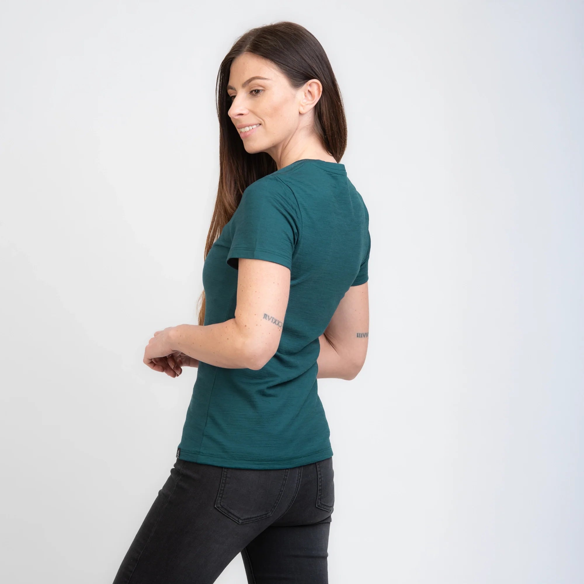 Merino T-Shirt Slim Fit Damen