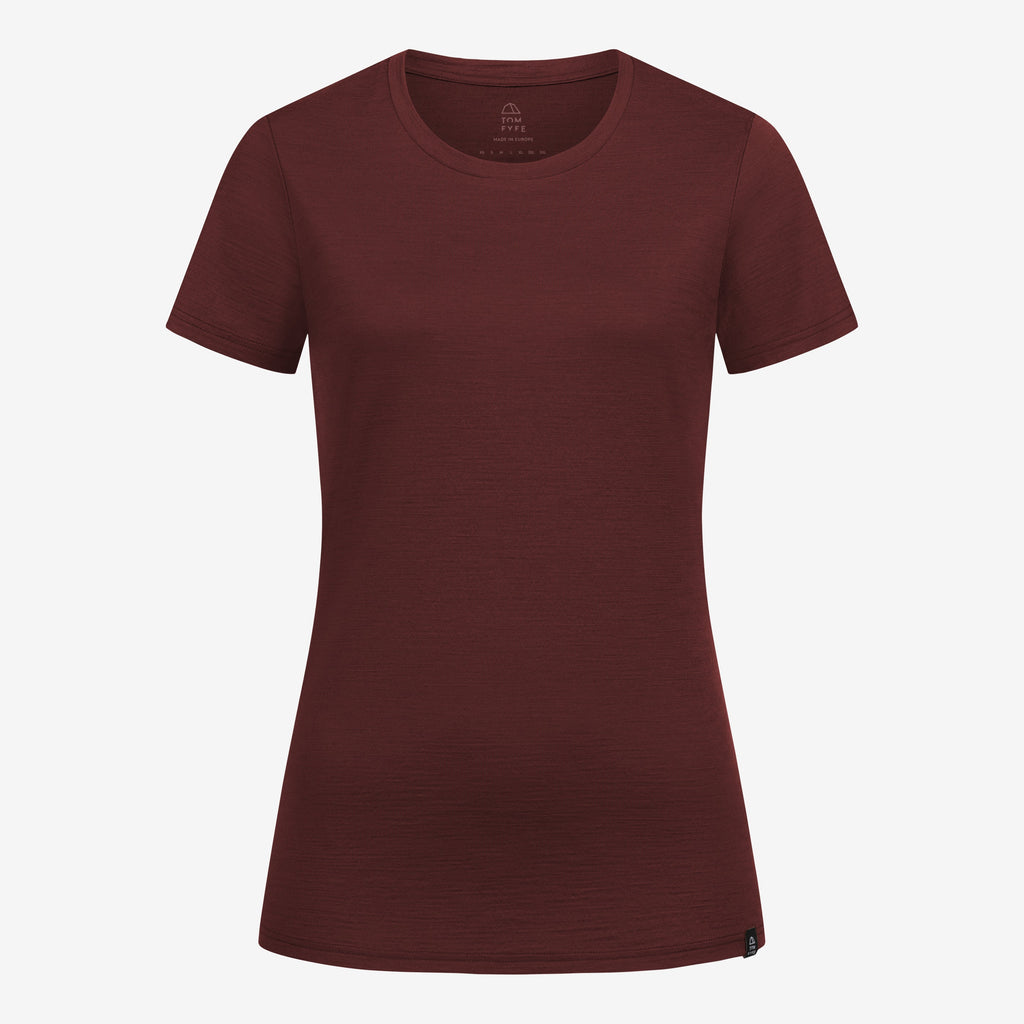 Merino T-Shirt Slim Fit Damen
