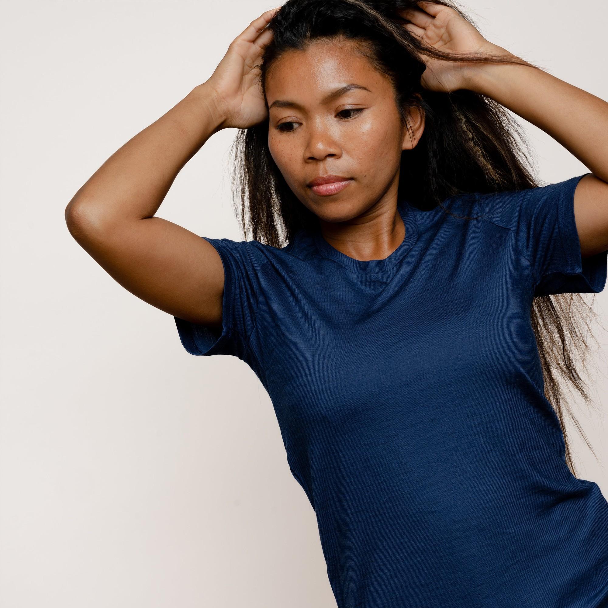 Merino T-Shirt Slim Fit Damen