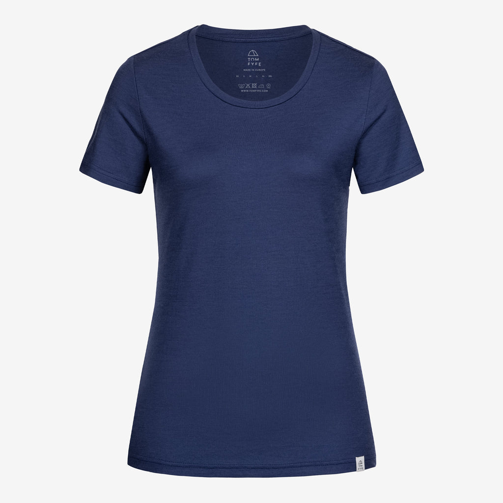 Merino T-Shirt Slim Fit Damen