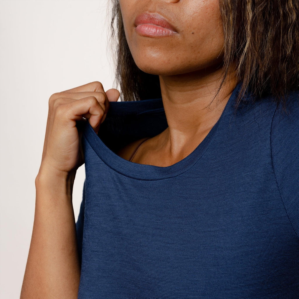 Merino T-Shirt Slim Fit Damen