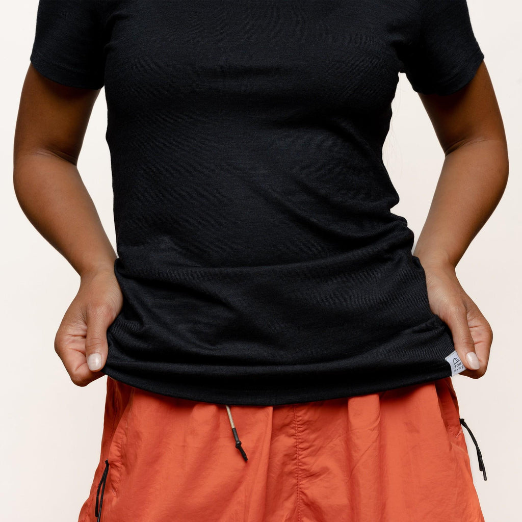 Merino T-Shirt Slim Fit Damen