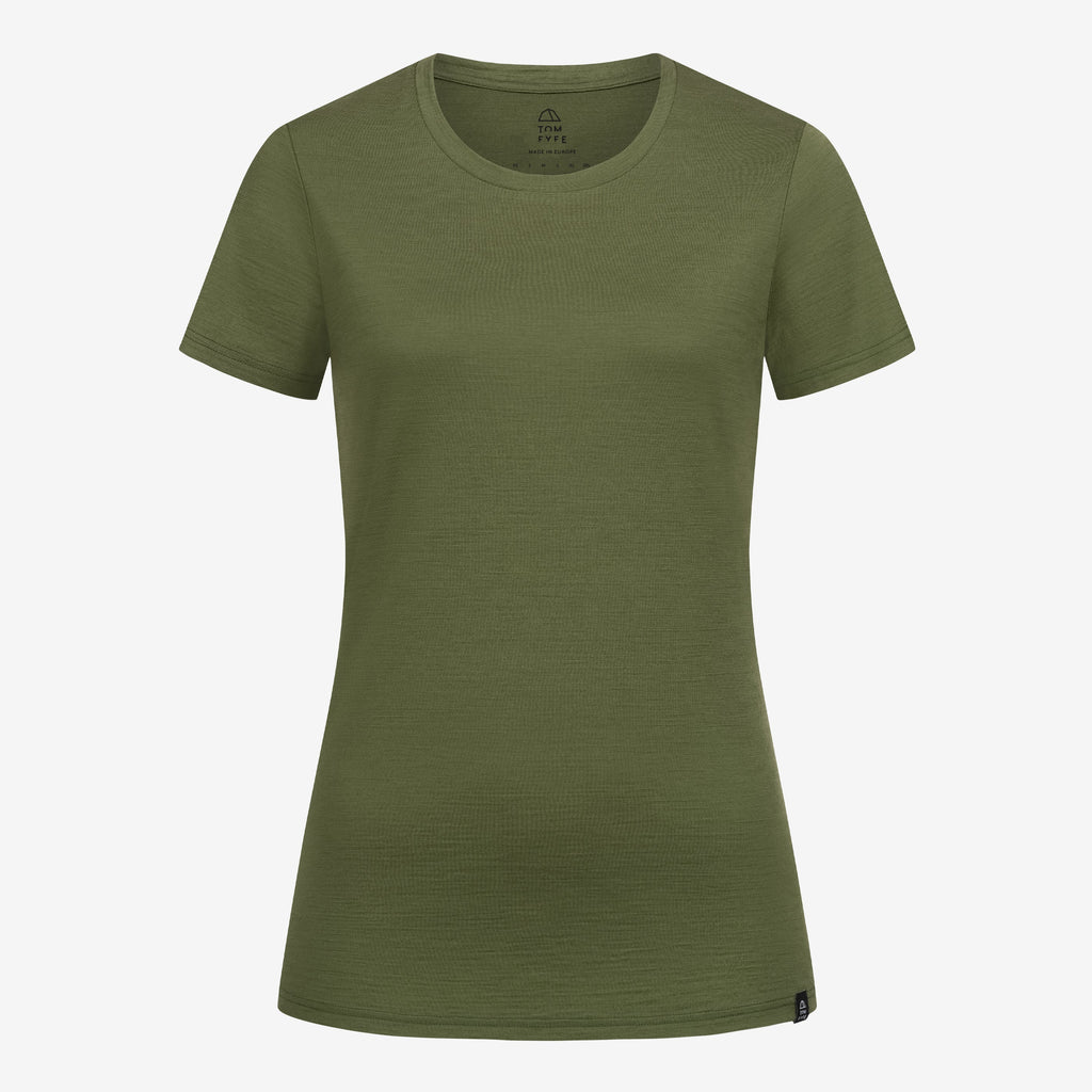 Merino T-Shirt Slim Fit Damen