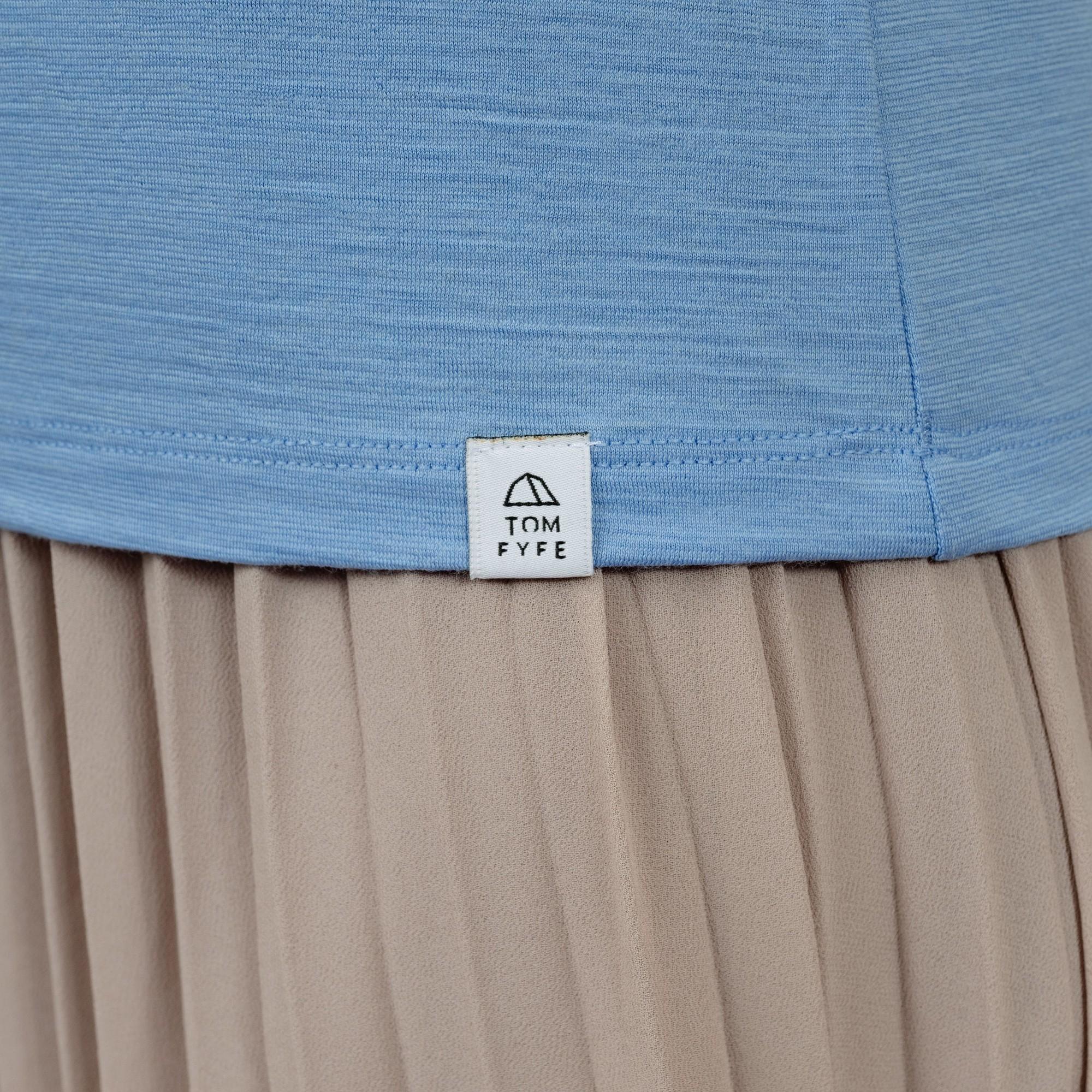 Merino T-Shirt V-Ausschnitt Damen