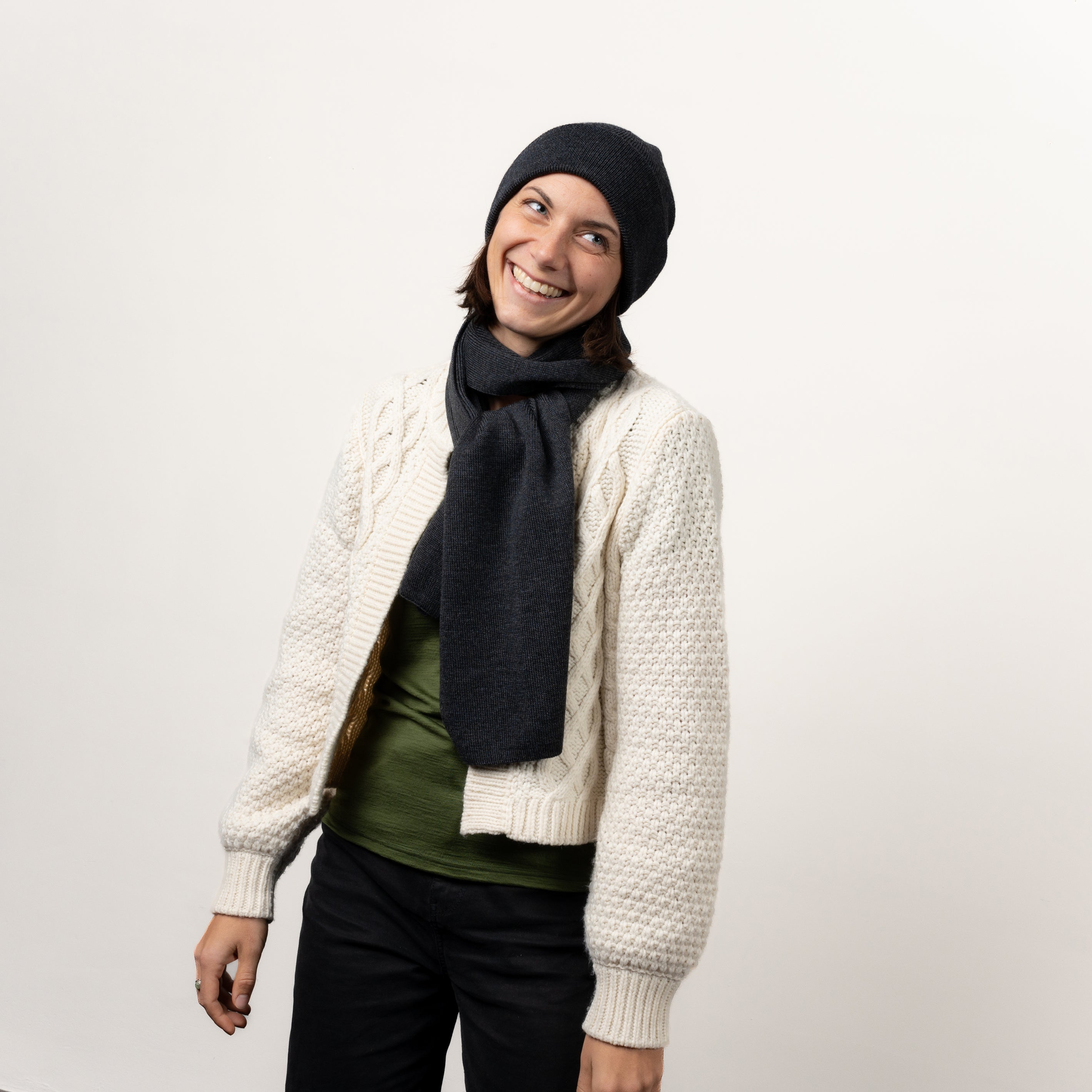 Merino Strickmütze Unisex