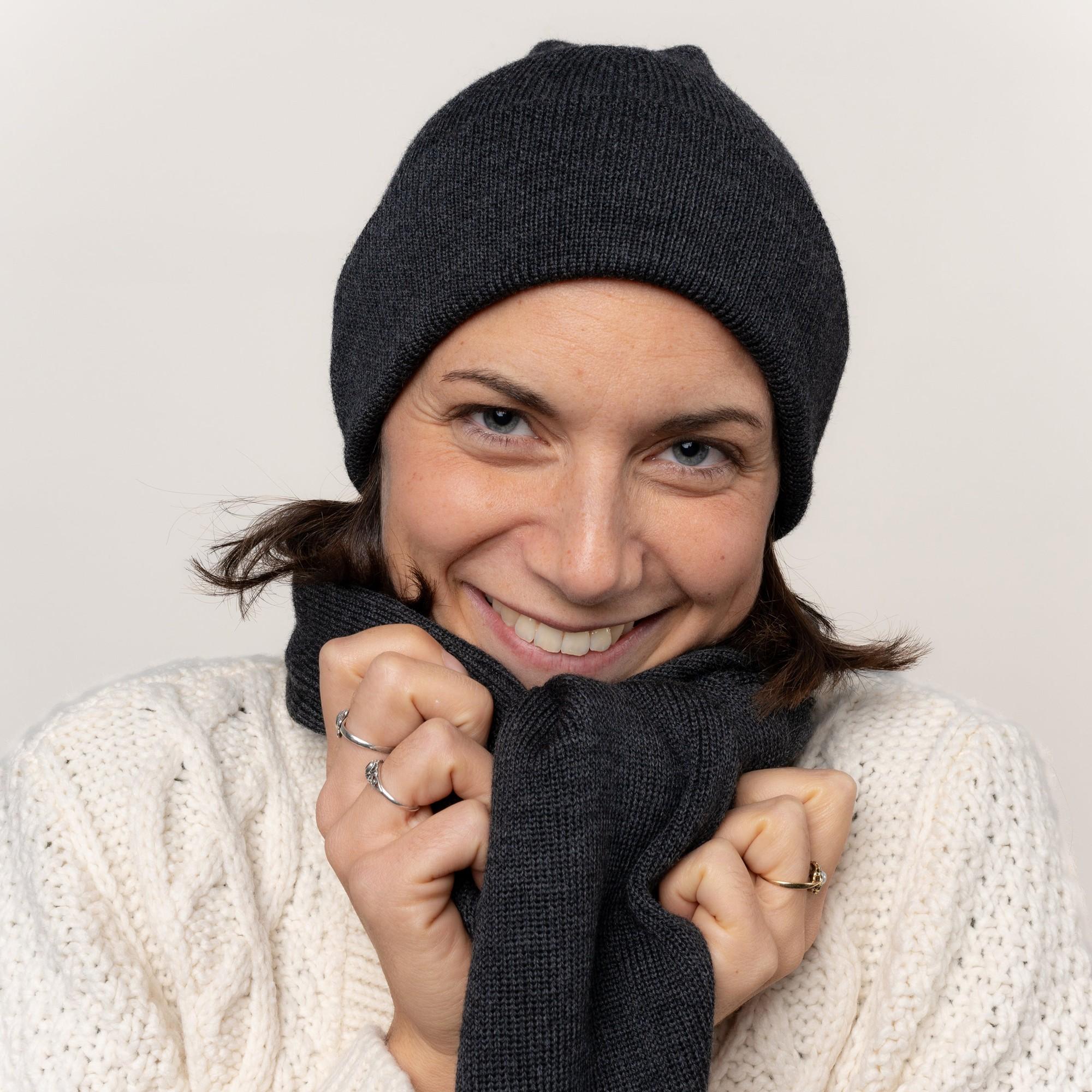 Merino Strickmütze Unisex