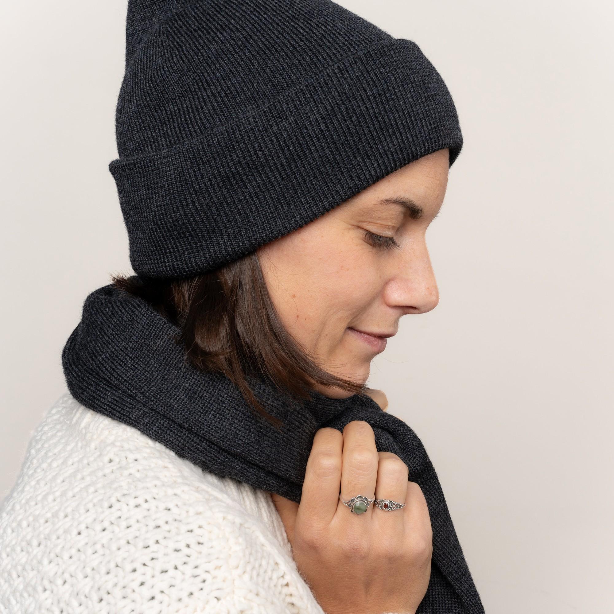 Merino Strickmütze Unisex