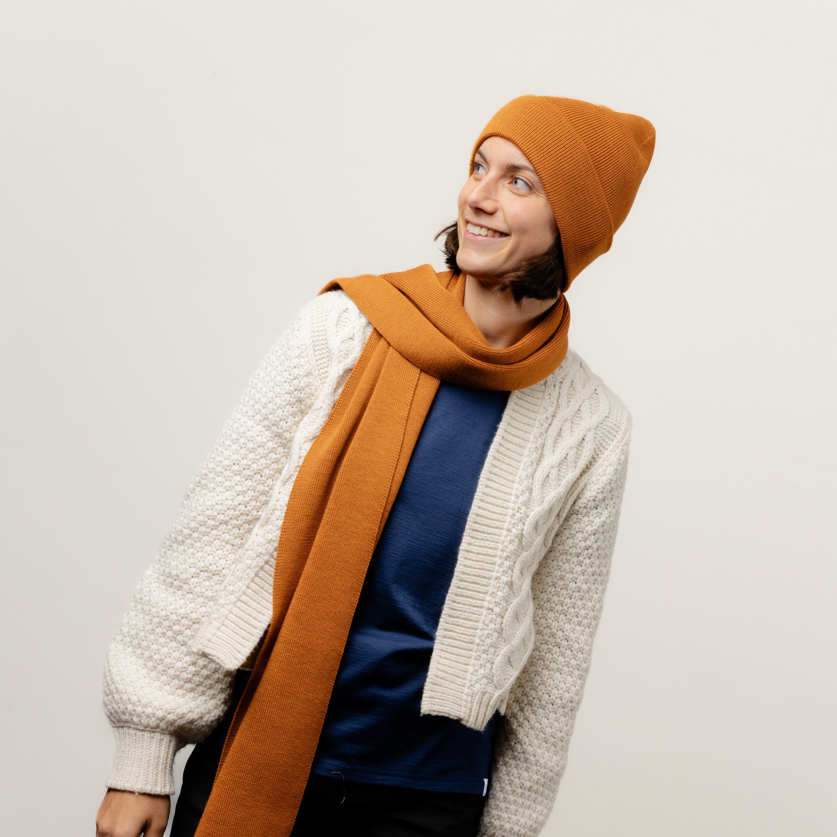 Merino Strickmütze Unisex