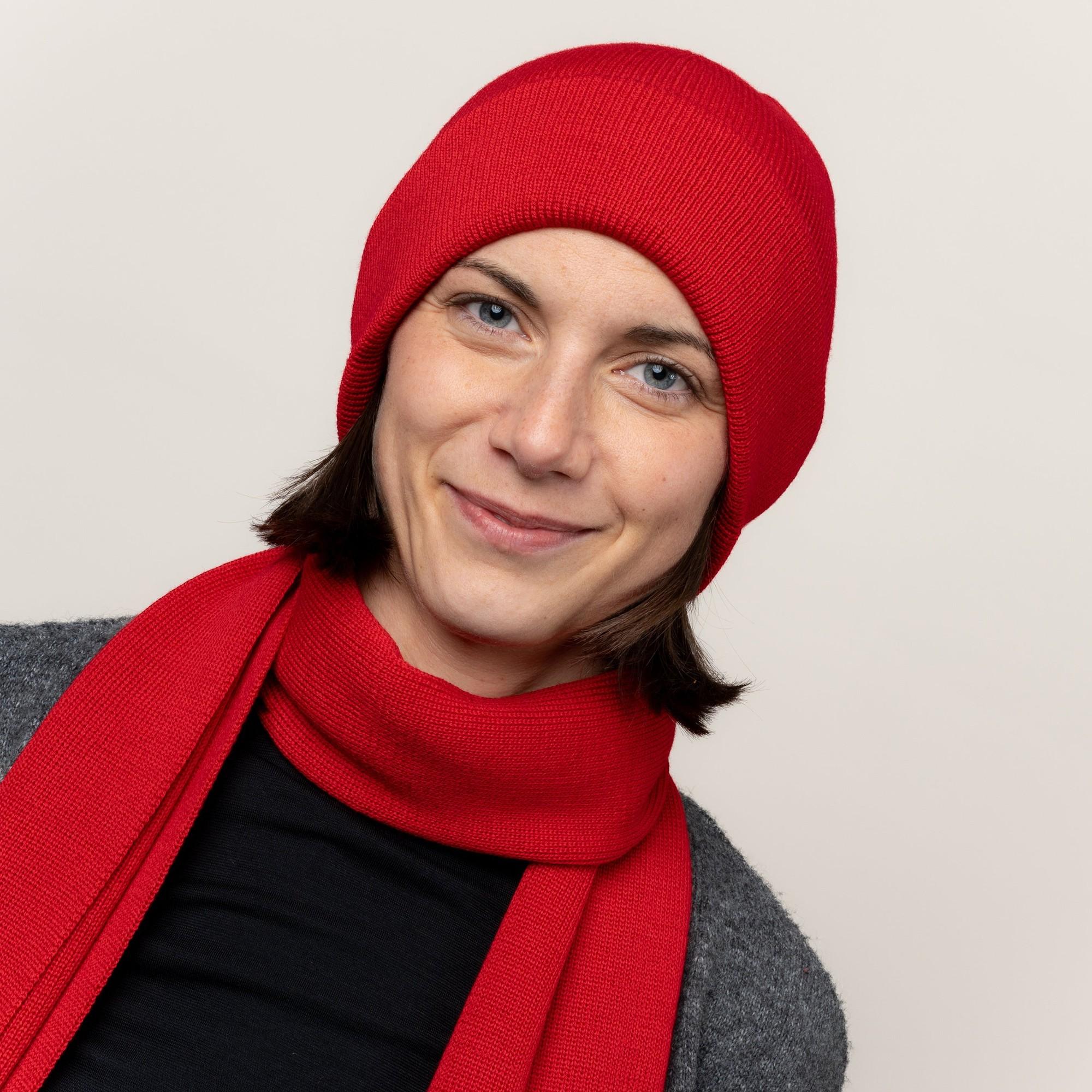 Merino Strickmütze Unisex