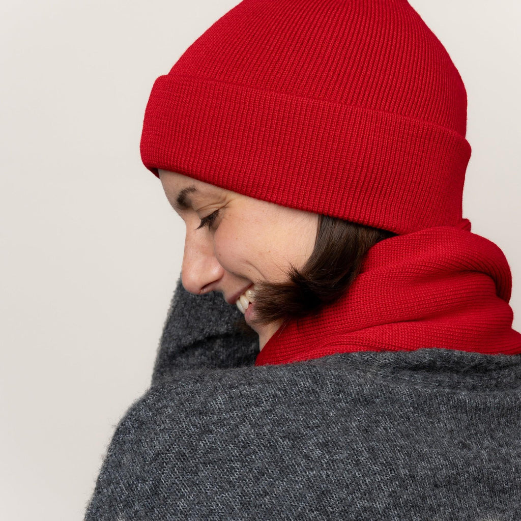Merino Strickmütze Unisex