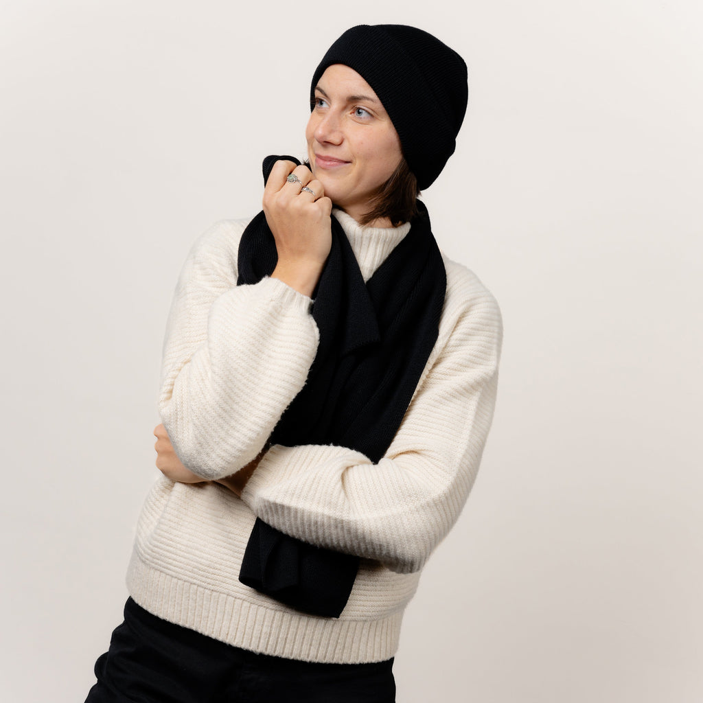Merino Strickmütze Unisex