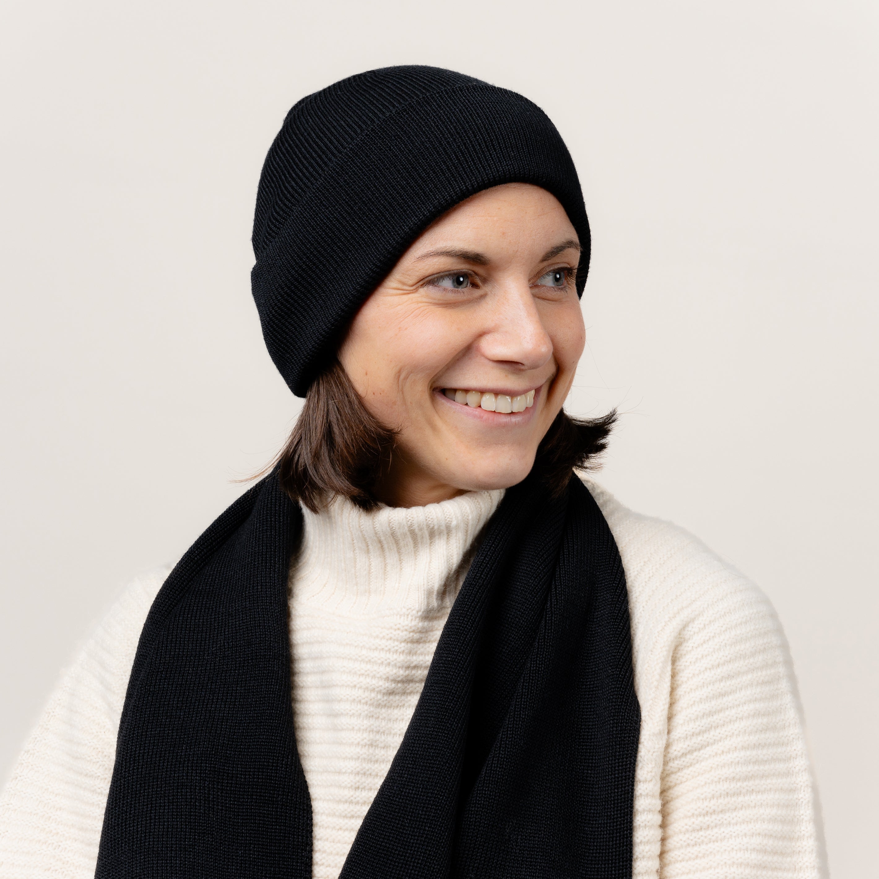Merino Strickmütze Unisex