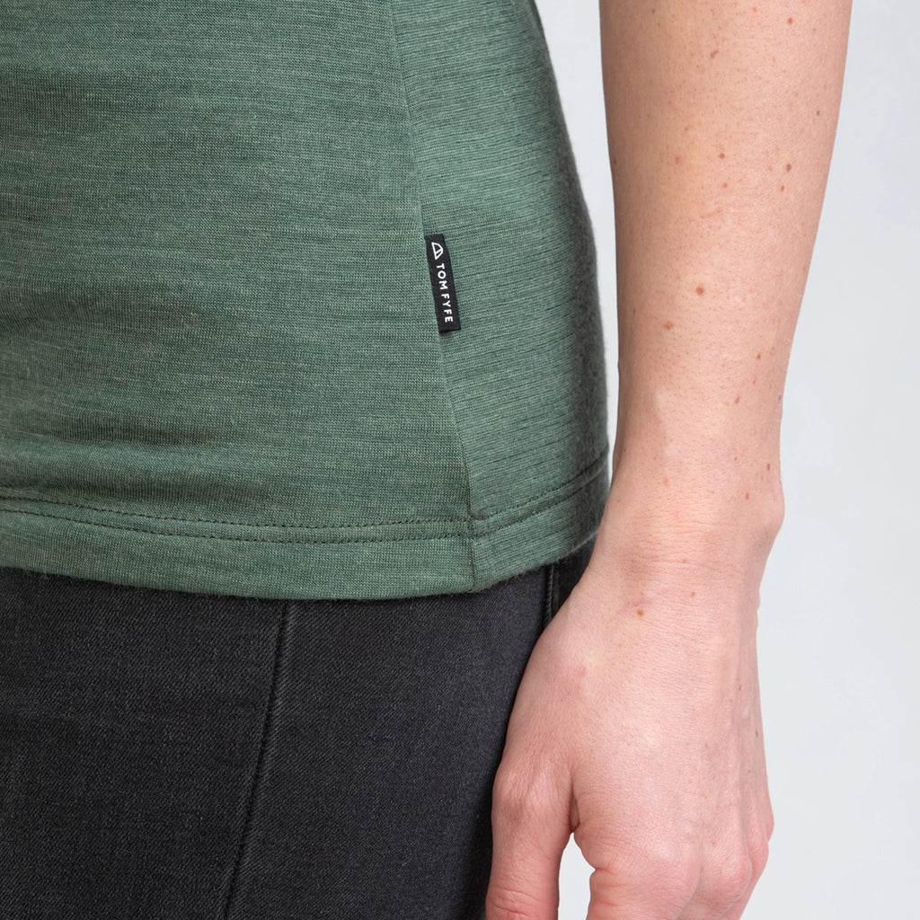 Merino Lyocell 130 T-Shirt Slim Fit Damen