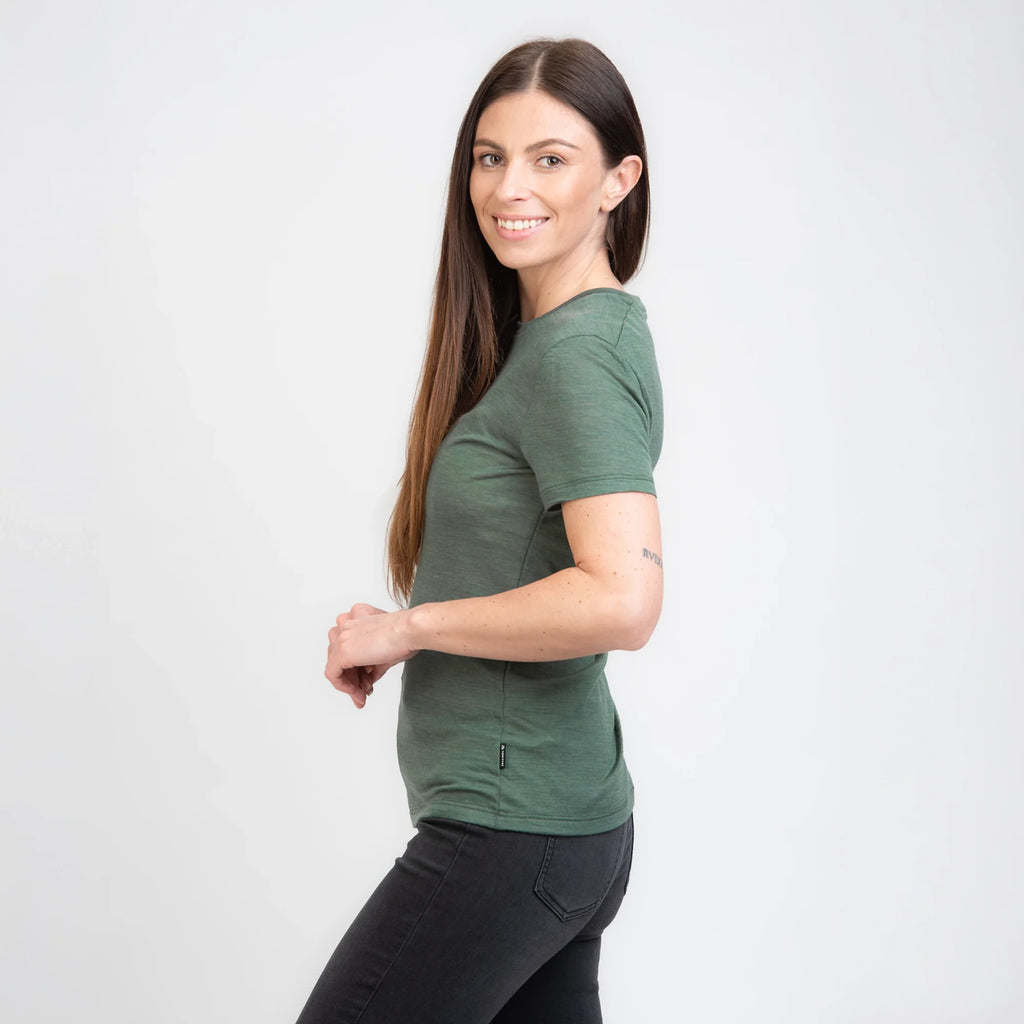 Merino Lyocell 130 T-Shirt Slim Fit Damen