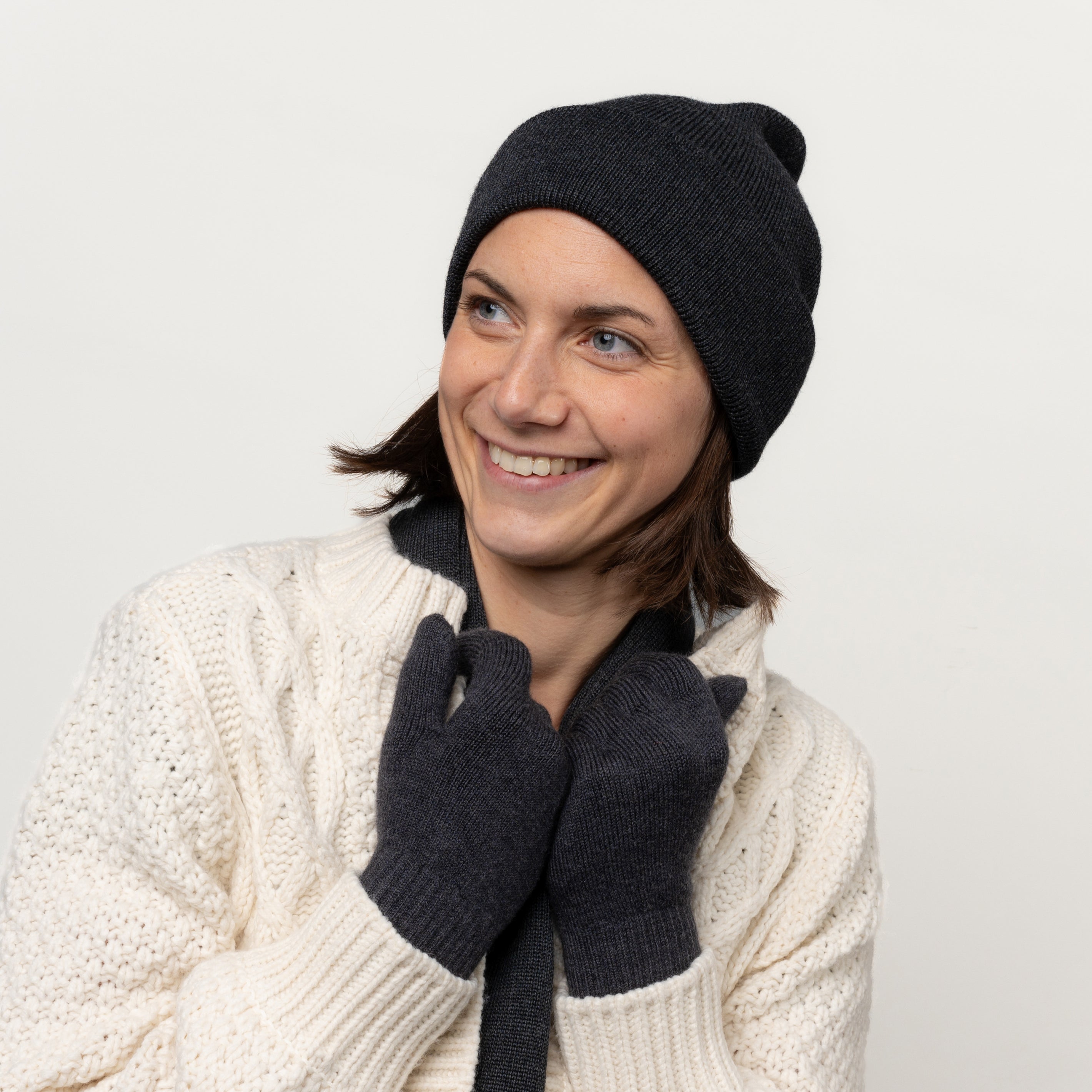 Merino Strickhandschuhe Unisex
