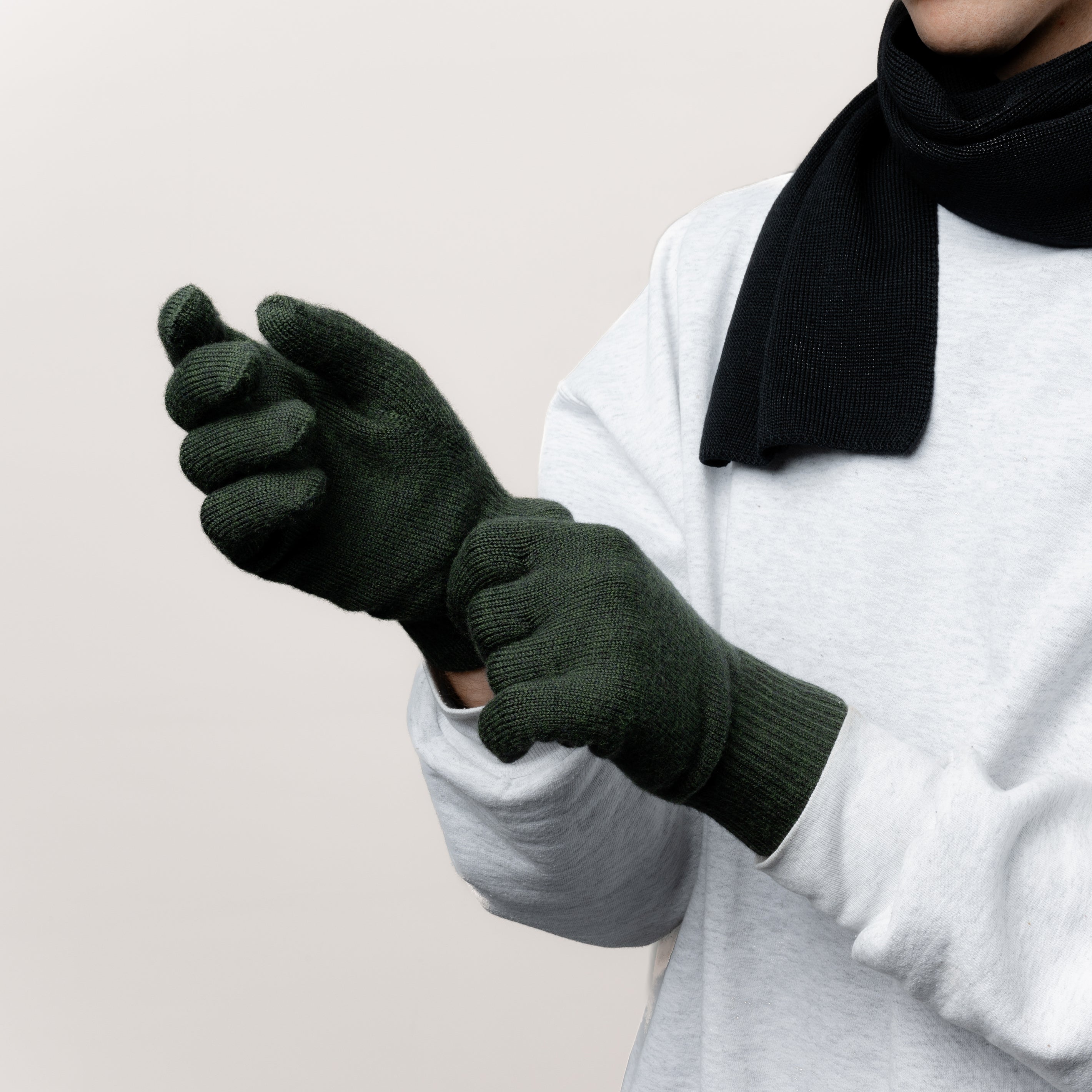 Merino Strickhandschuhe Unisex