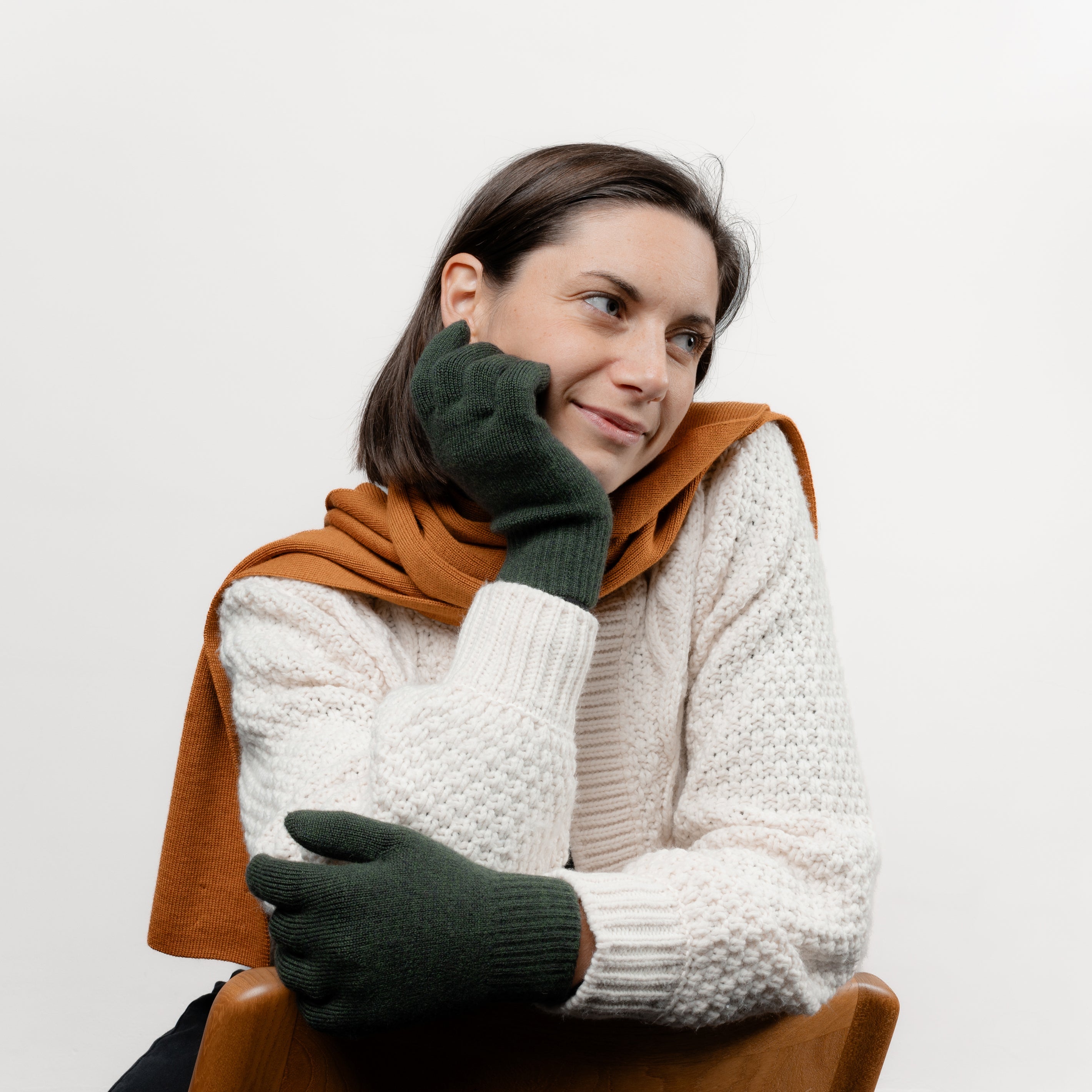 Merino Strickhandschuhe Unisex