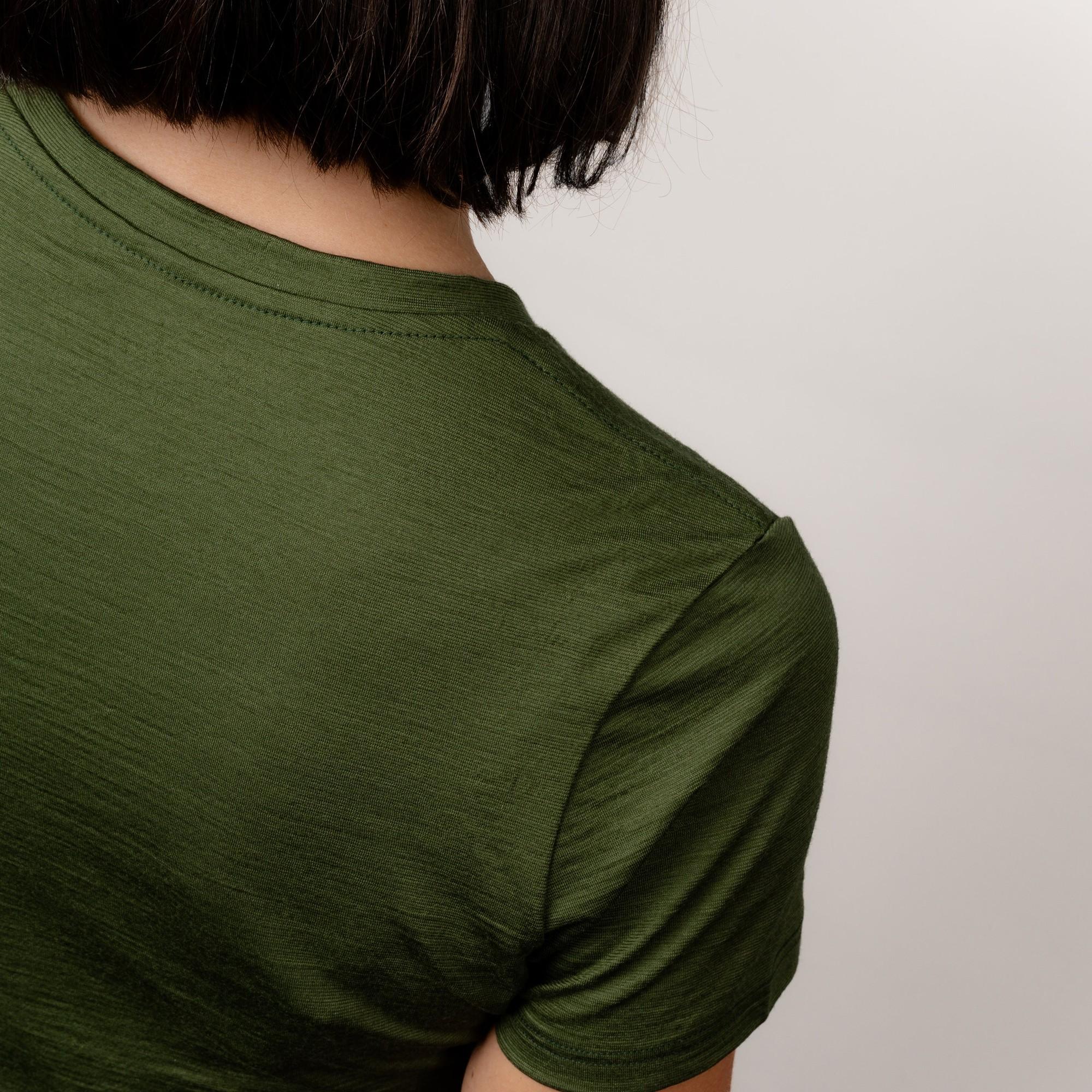 Merino T-Shirt Slim Fit Damen