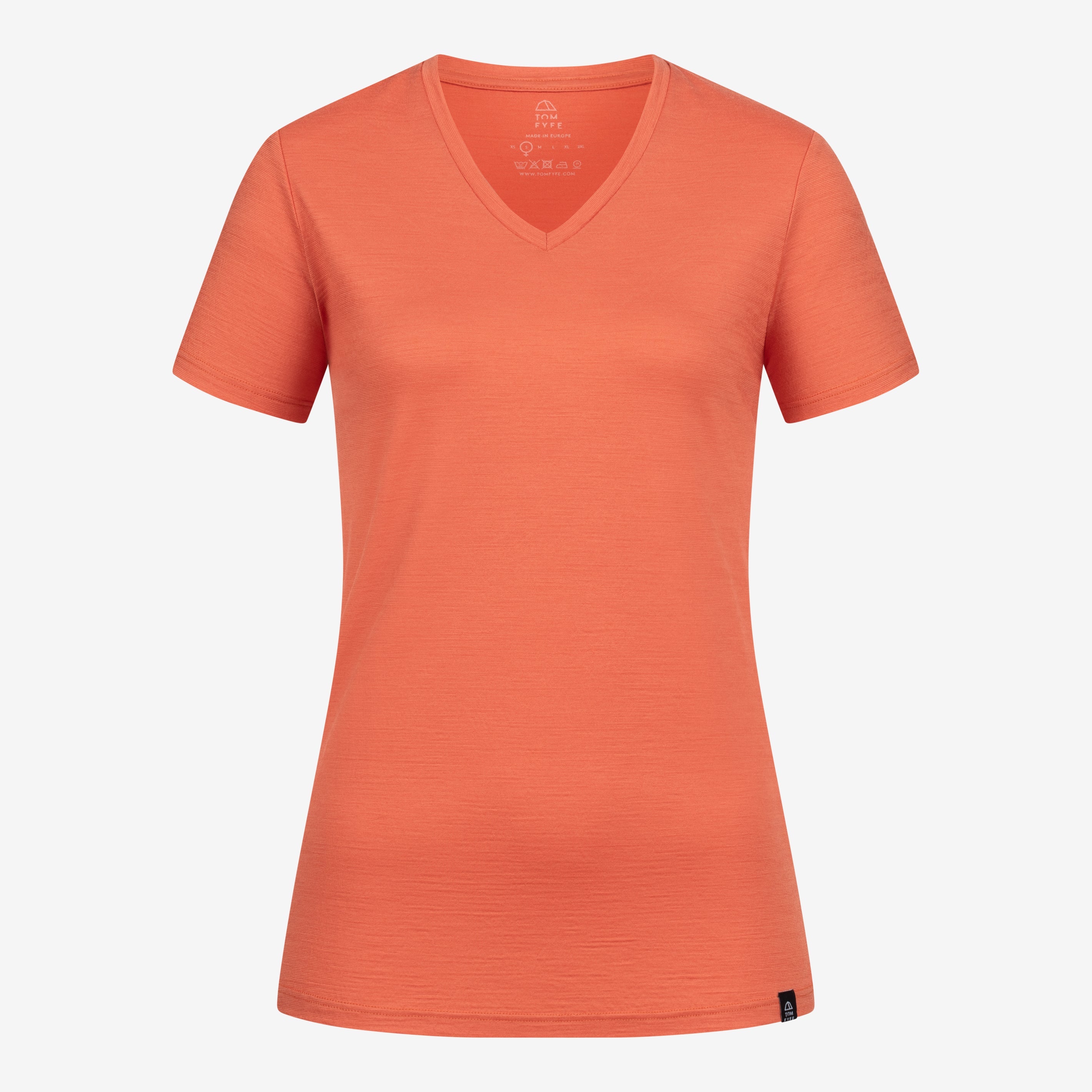 Merino T-Shirt V-Ausschnitt Damen